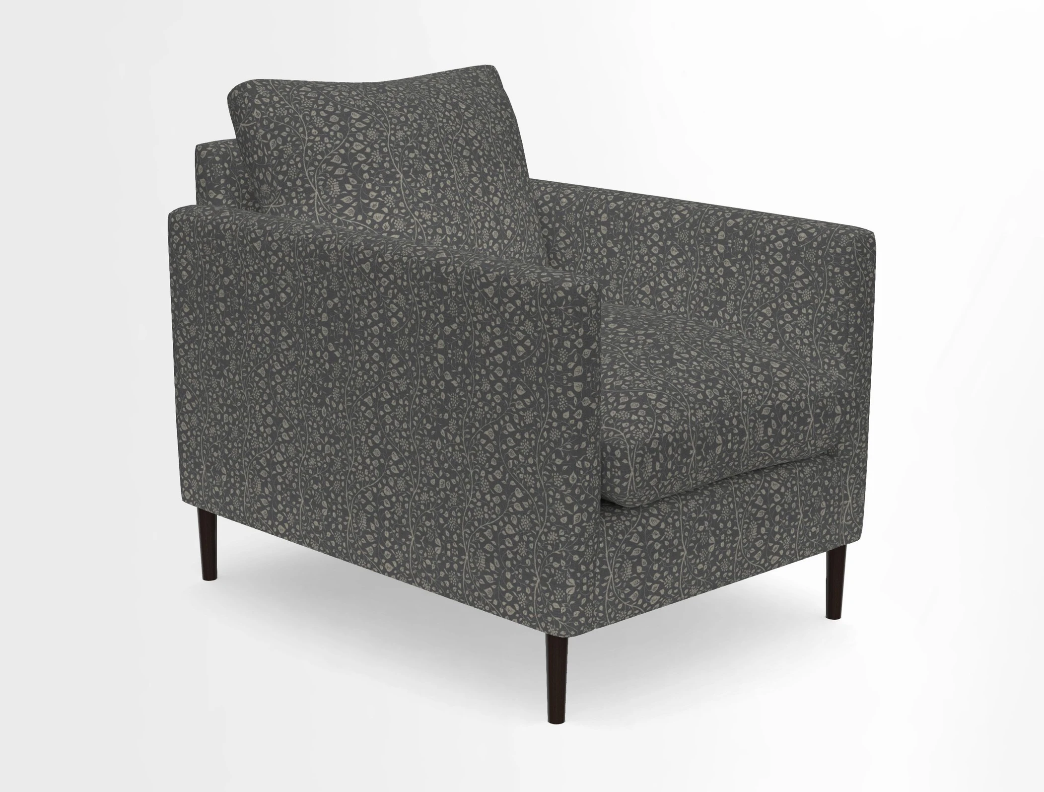 Heyshott Chair in Two Tone Plain Biscuit. Loose cover option available