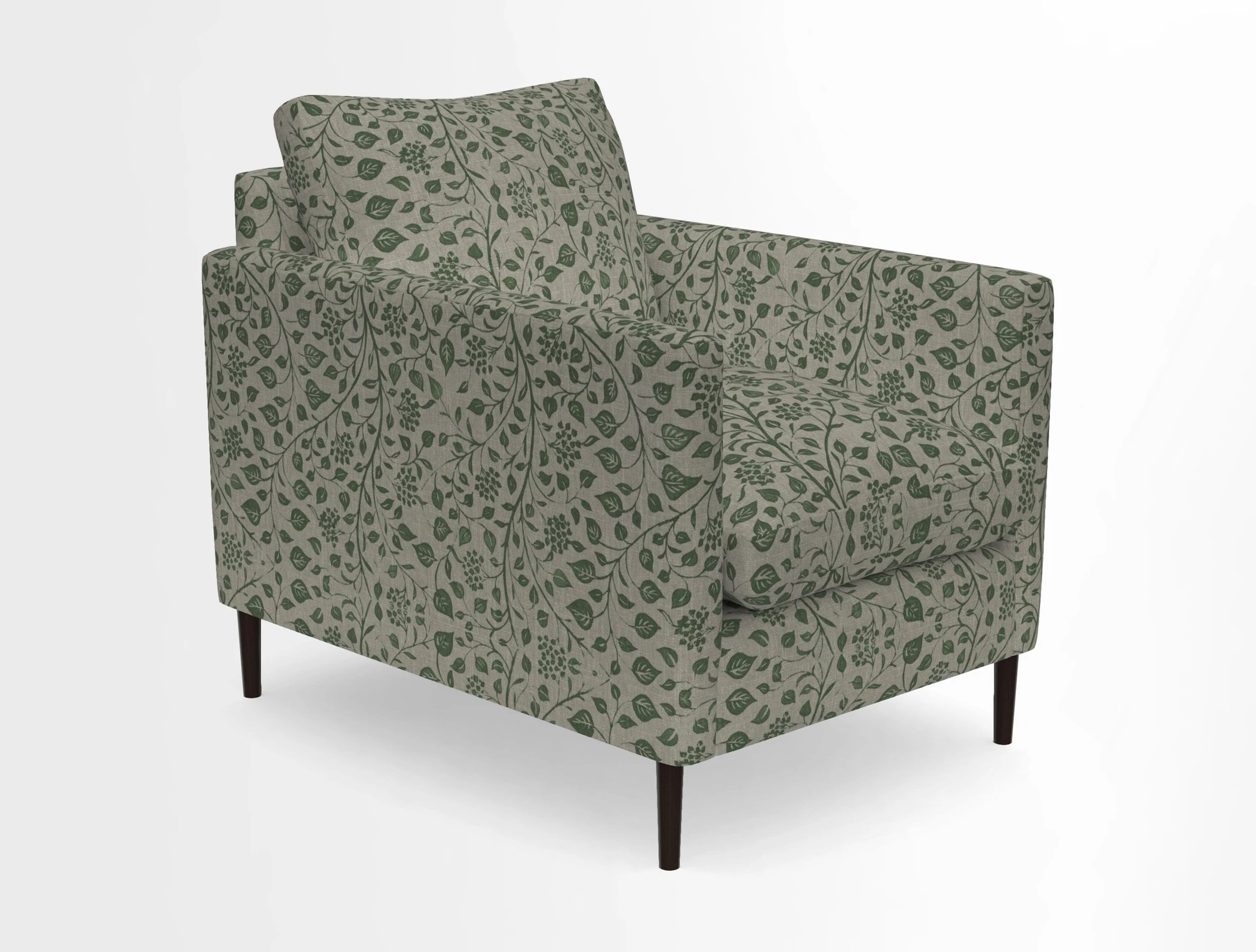 Heyshott Chair in Two Tone Plain Biscuit. Loose cover option available