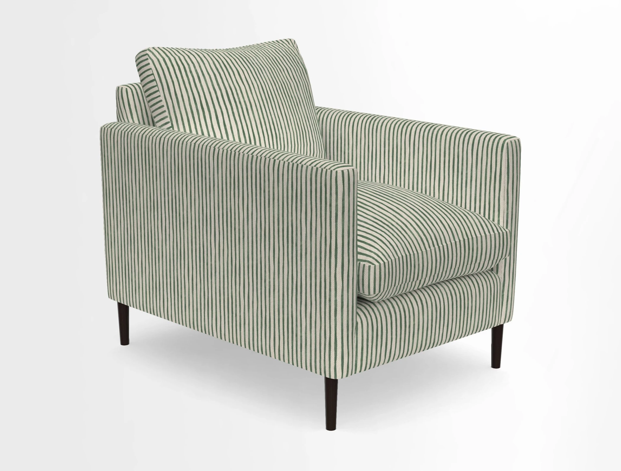 Heyshott Chair in Two Tone Plain Biscuit. Loose cover option available