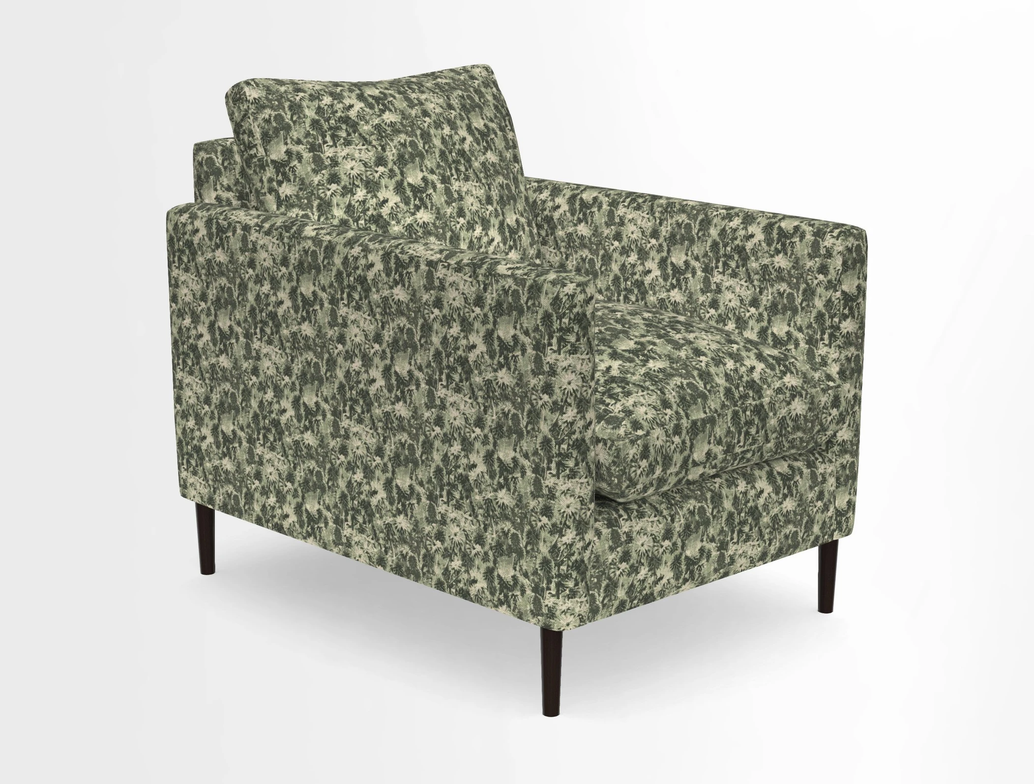 Heyshott Chair in Two Tone Plain Biscuit. Loose cover option available