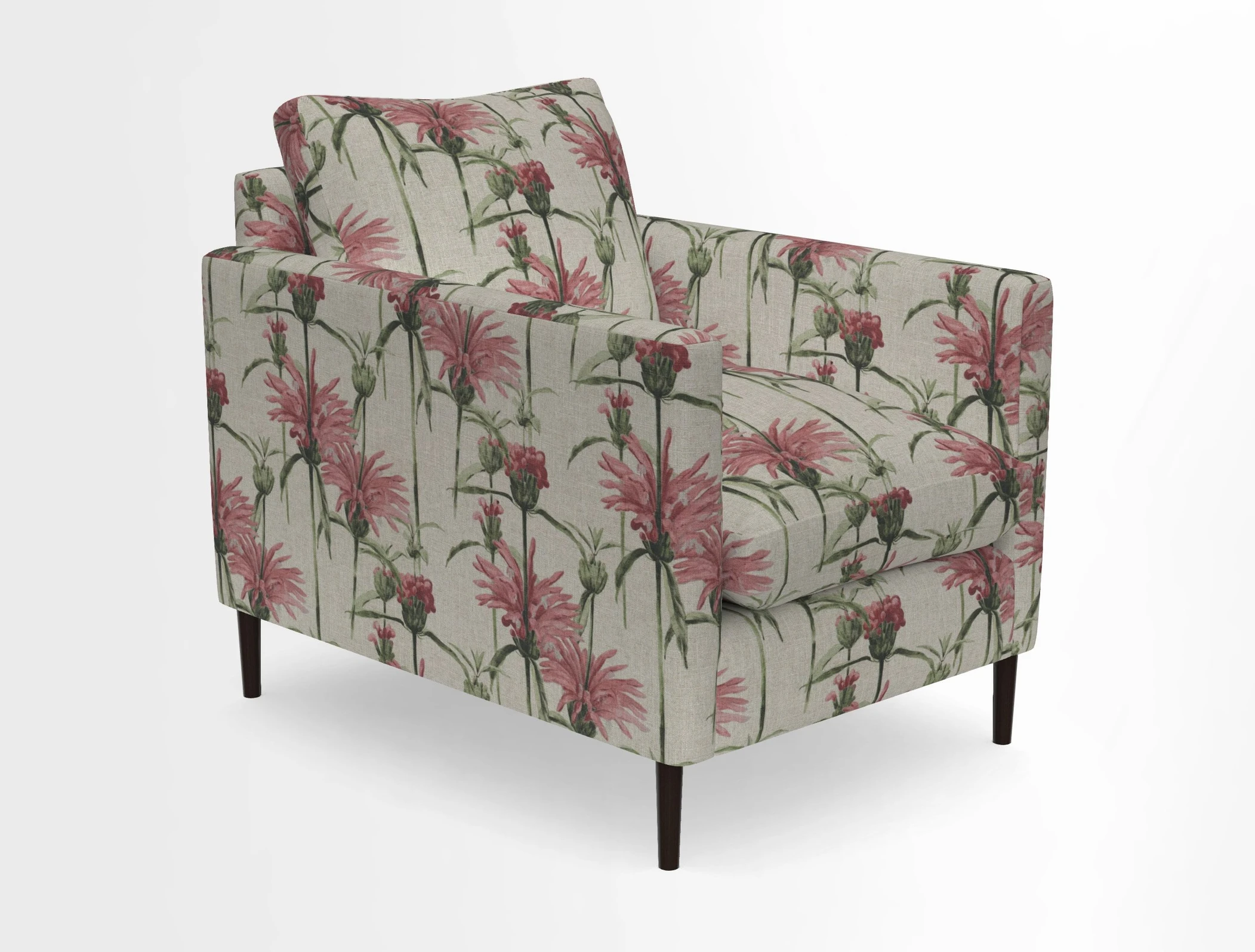 Heyshott Chair in Two Tone Plain Biscuit. Loose cover option available