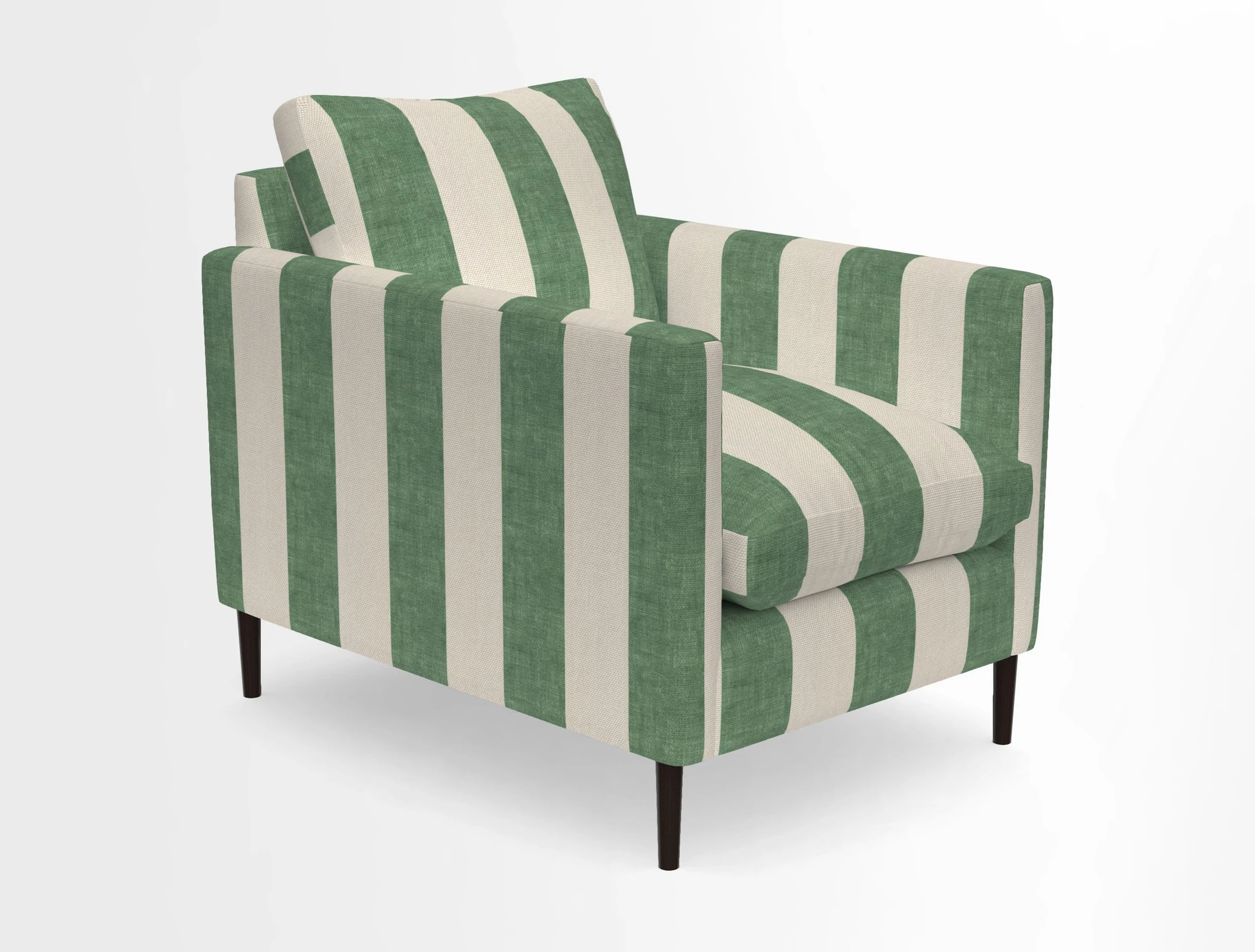 Heyshott Chair in Two Tone Plain Biscuit. Loose cover option available