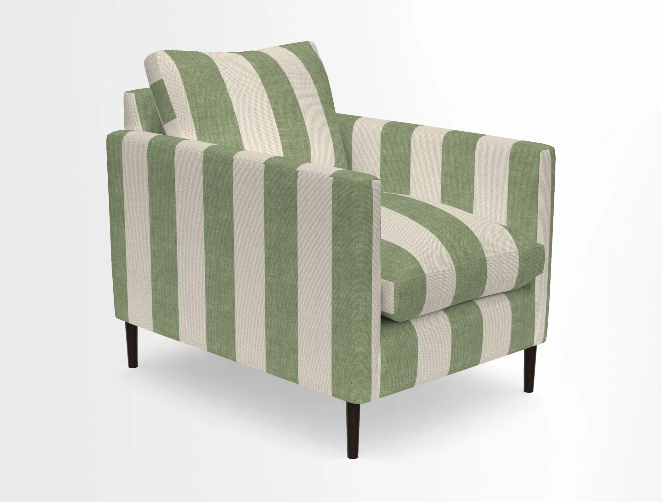 Heyshott Chair in Two Tone Plain Biscuit. Loose cover option available