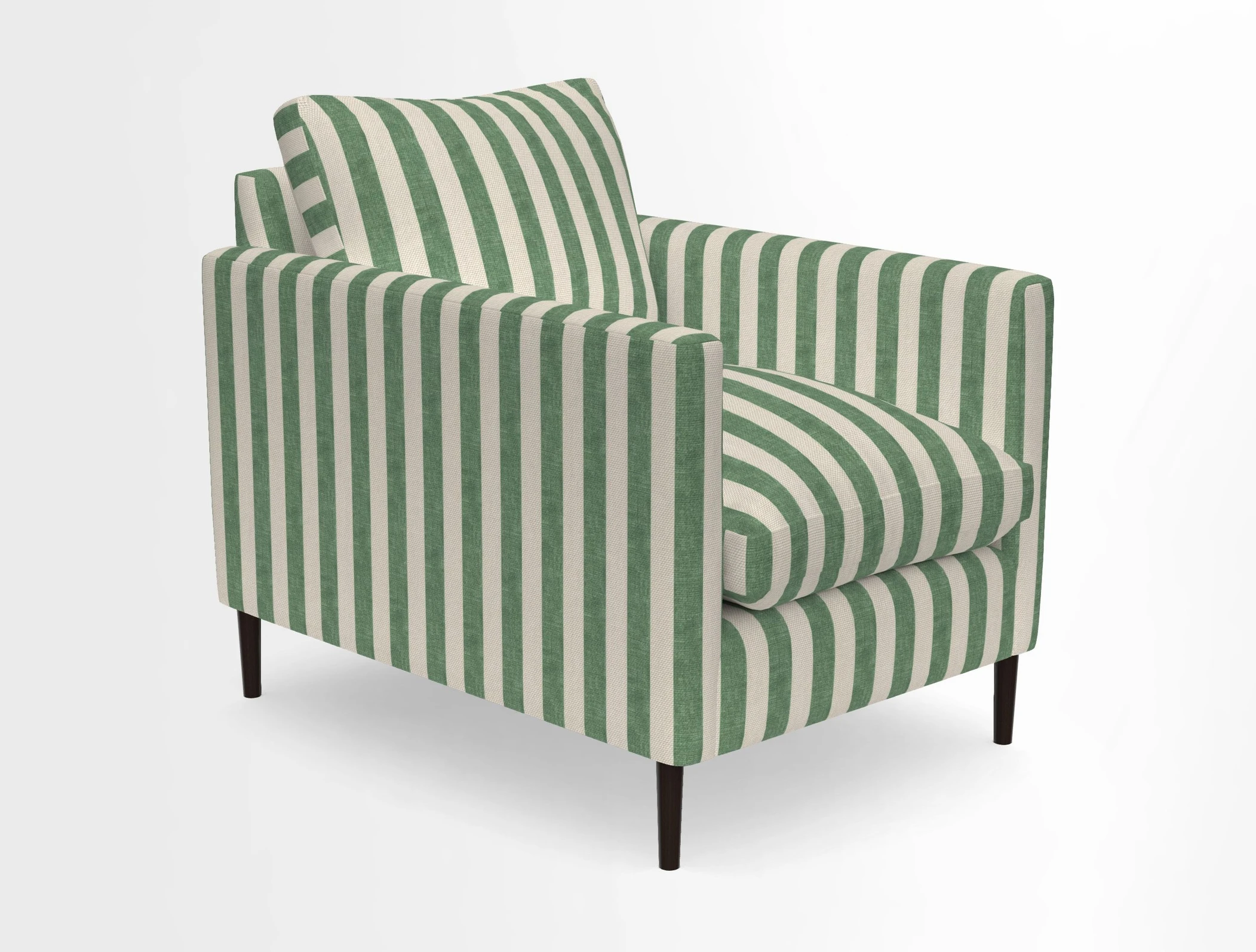 Heyshott Chair in Two Tone Plain Biscuit. Loose cover option available