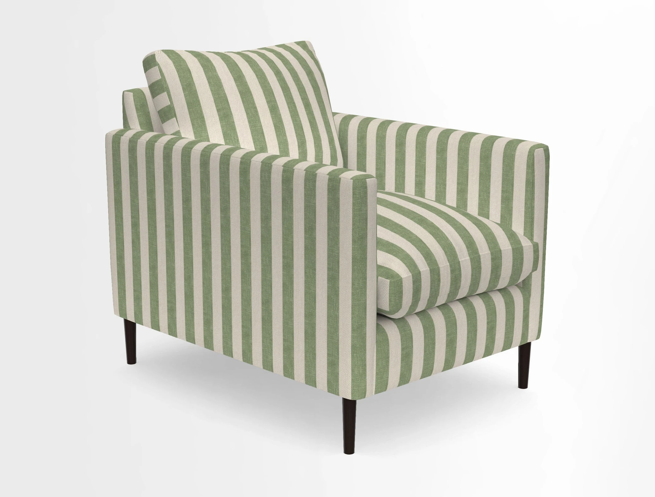 Heyshott Chair in Two Tone Plain Biscuit. Loose cover option available