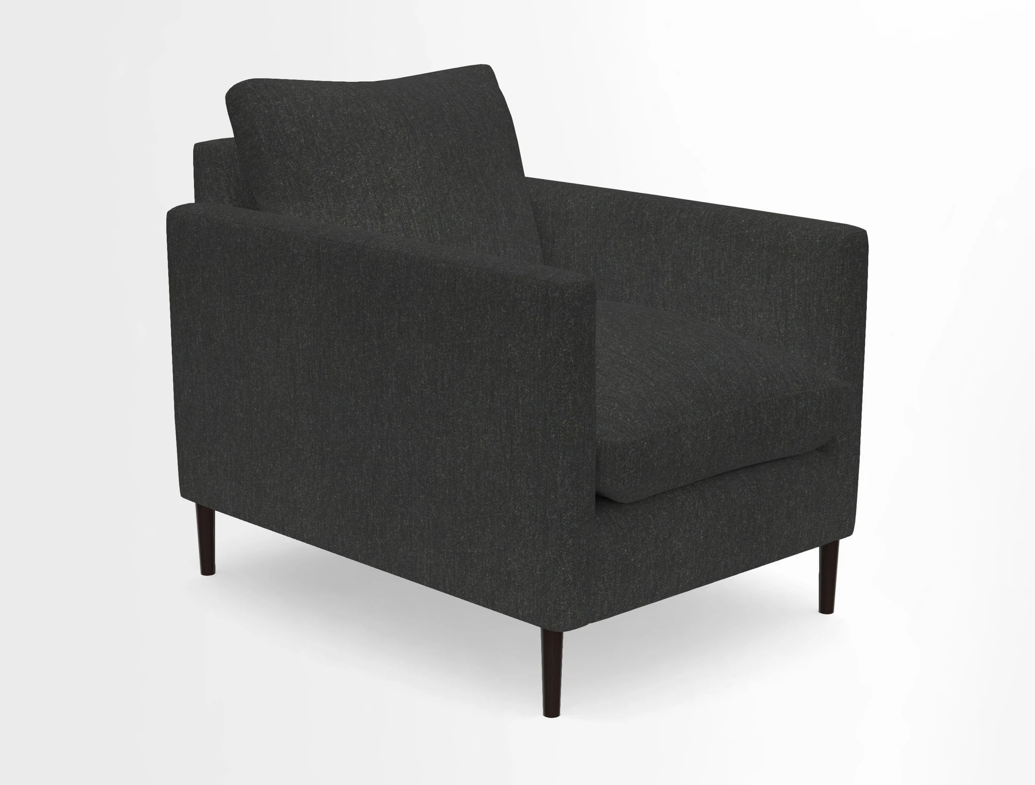 Heyshott Chair in Two Tone Plain Biscuit. Loose cover option available