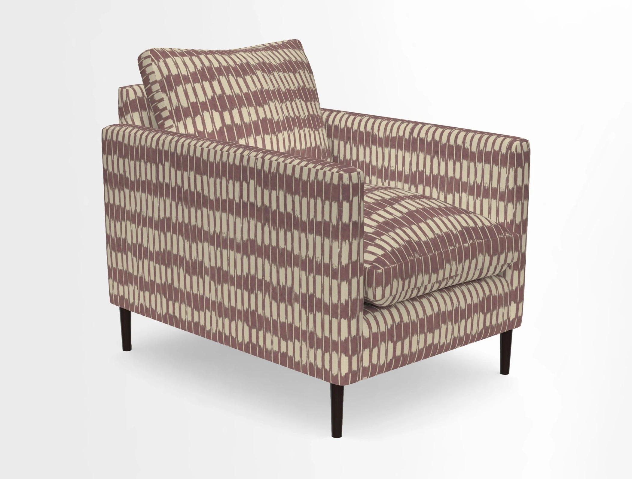 Heyshott Chair in Two Tone Plain Biscuit. Loose cover option available