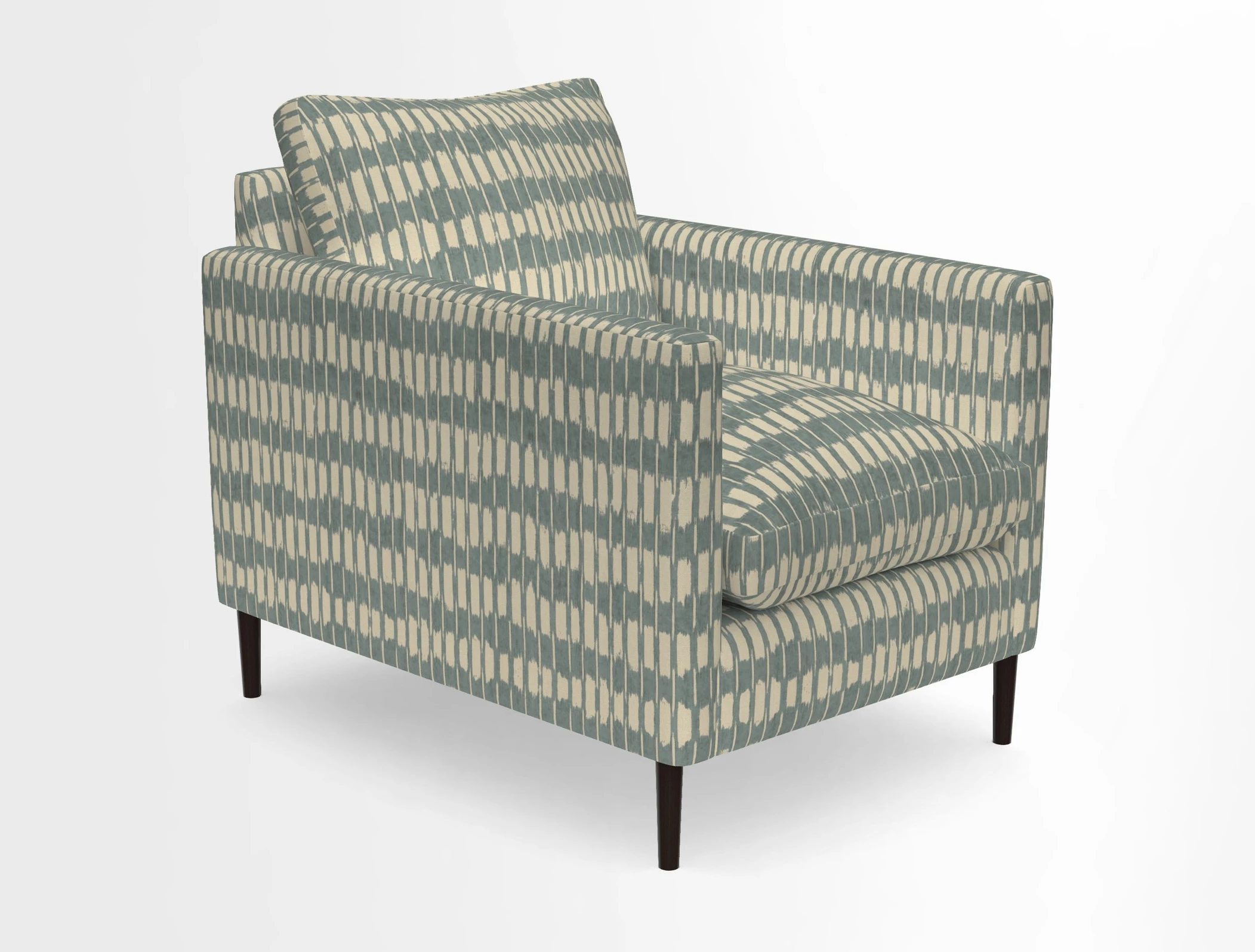 Heyshott Chair in Two Tone Plain Biscuit. Loose cover option available