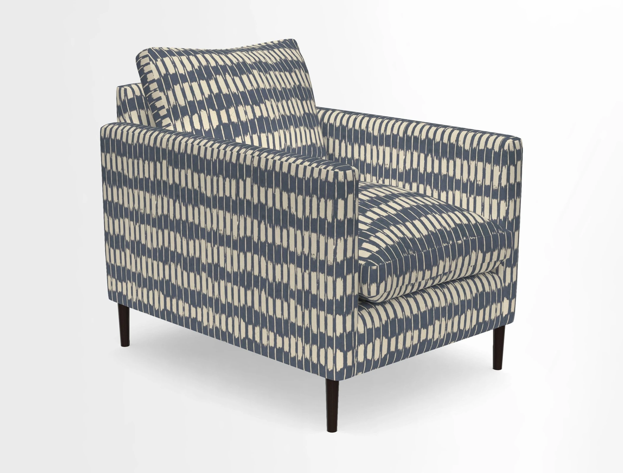 Heyshott Chair in Two Tone Plain Biscuit. Loose cover option available