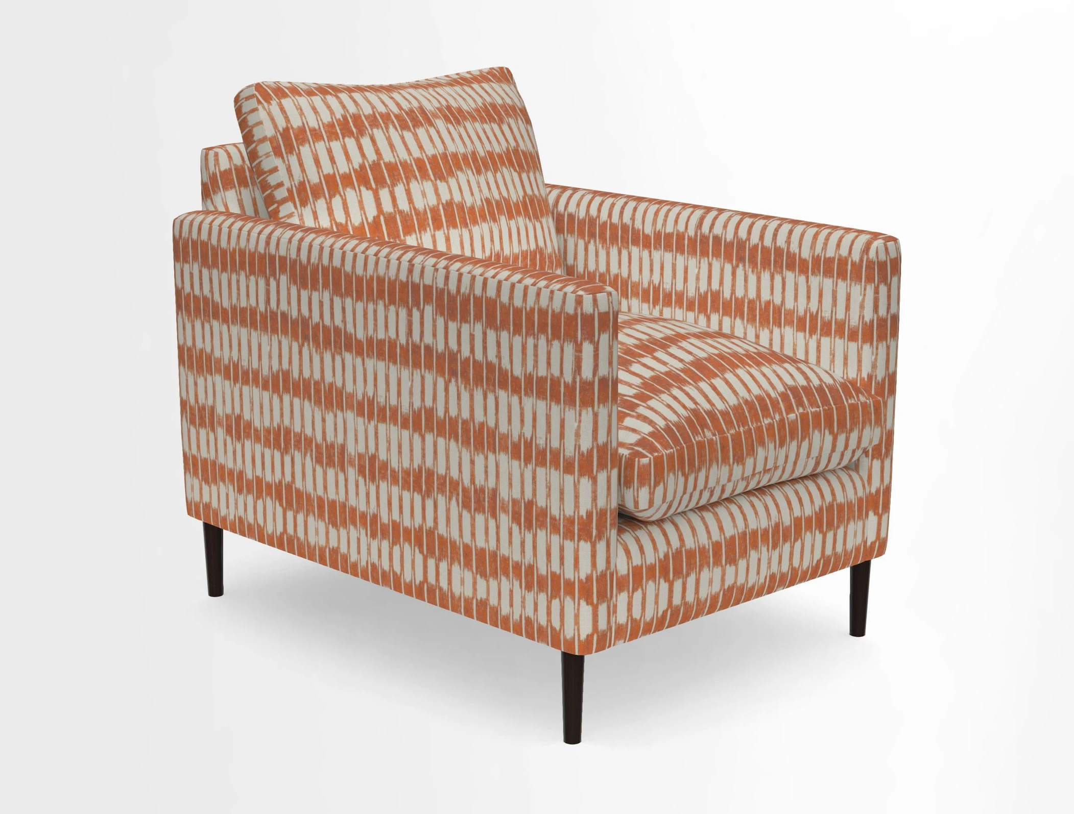 Heyshott Chair in Two Tone Plain Biscuit. Loose cover option available