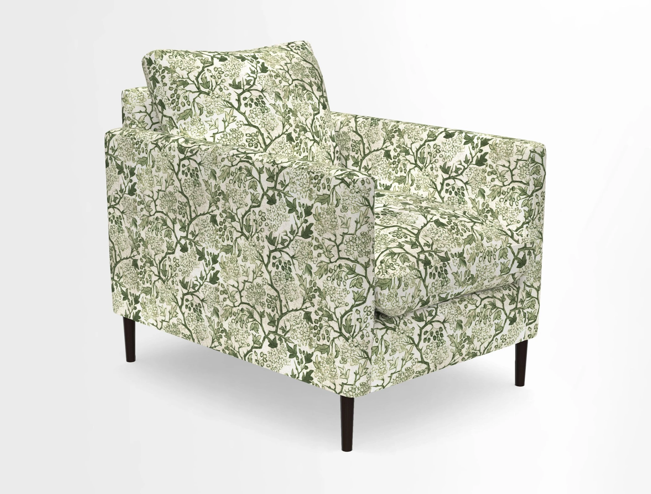 Heyshott Chair in Two Tone Plain Biscuit. Loose cover option available