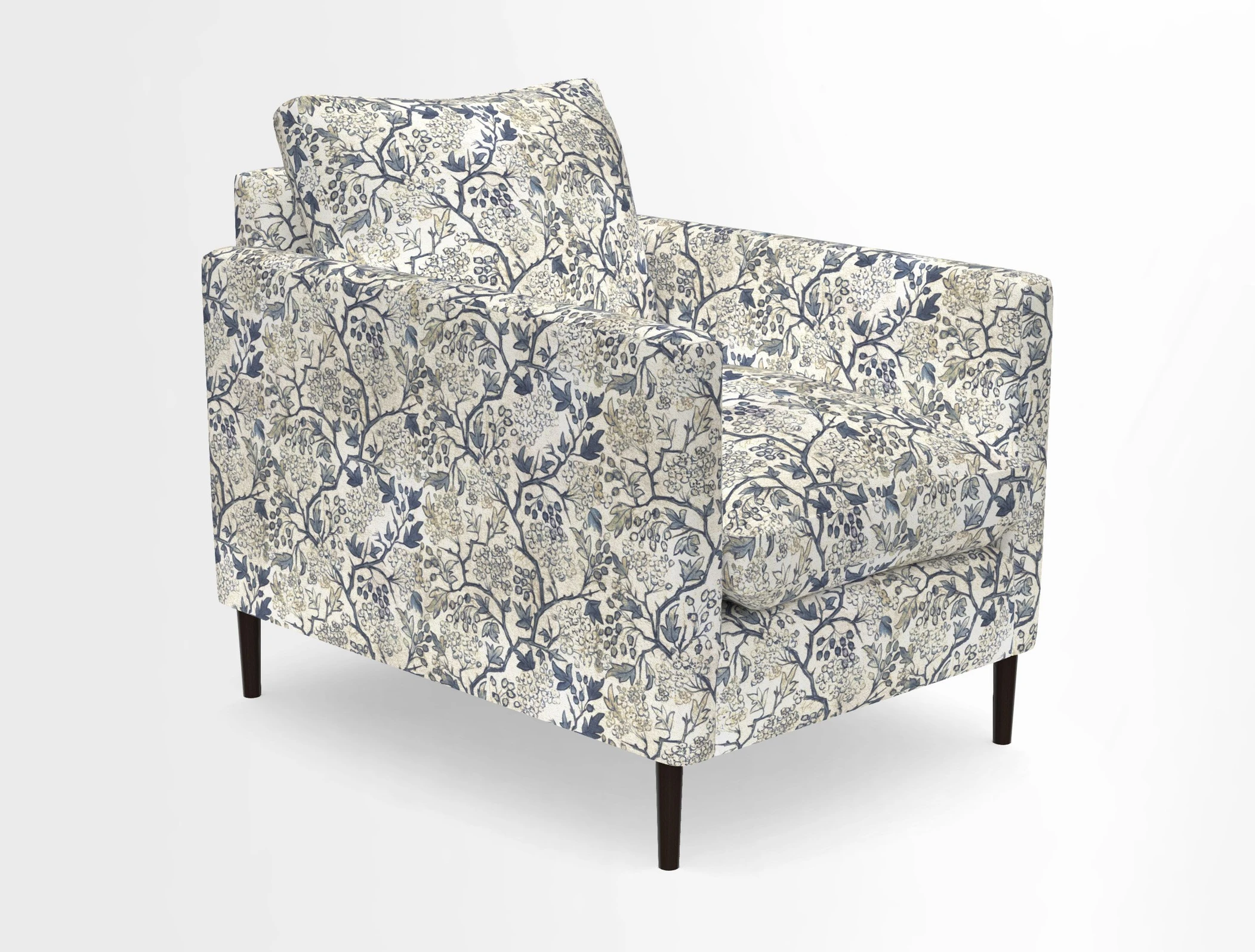 Heyshott Chair in Two Tone Plain Biscuit. Loose cover option available
