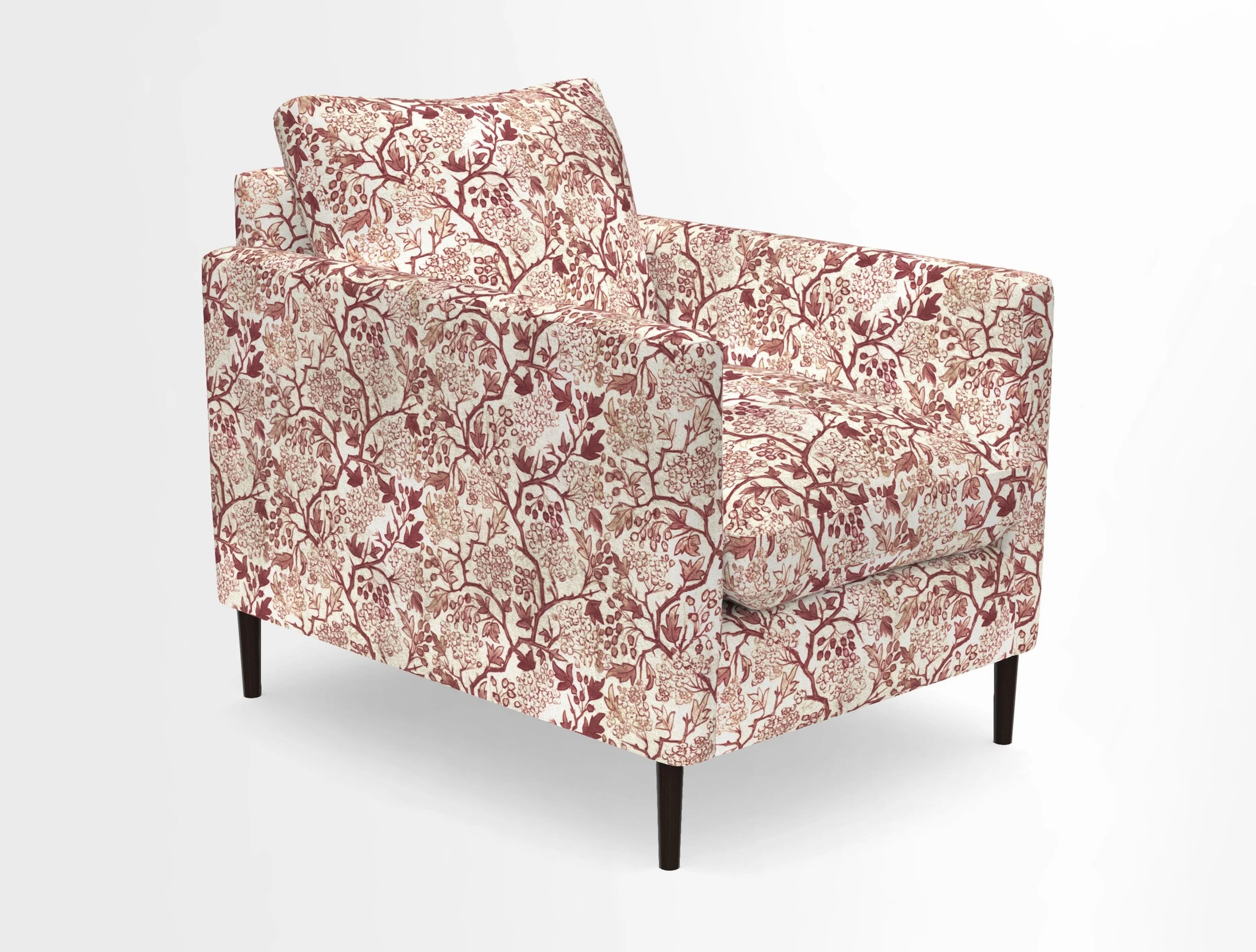 Heyshott Chair in Two Tone Plain Biscuit. Loose cover option available