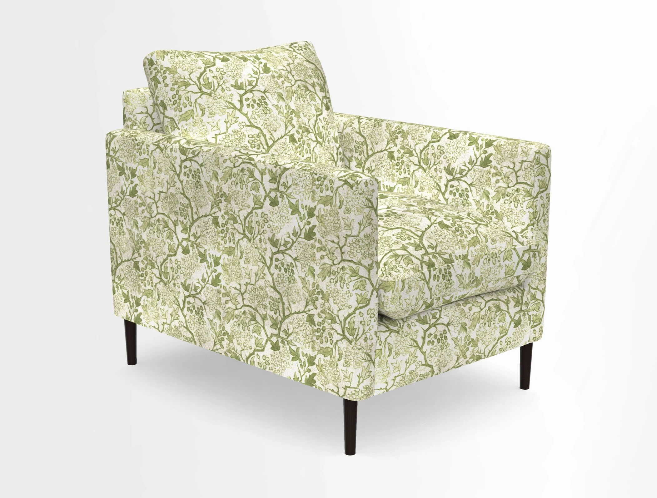 Heyshott Chair in Two Tone Plain Biscuit. Loose cover option available