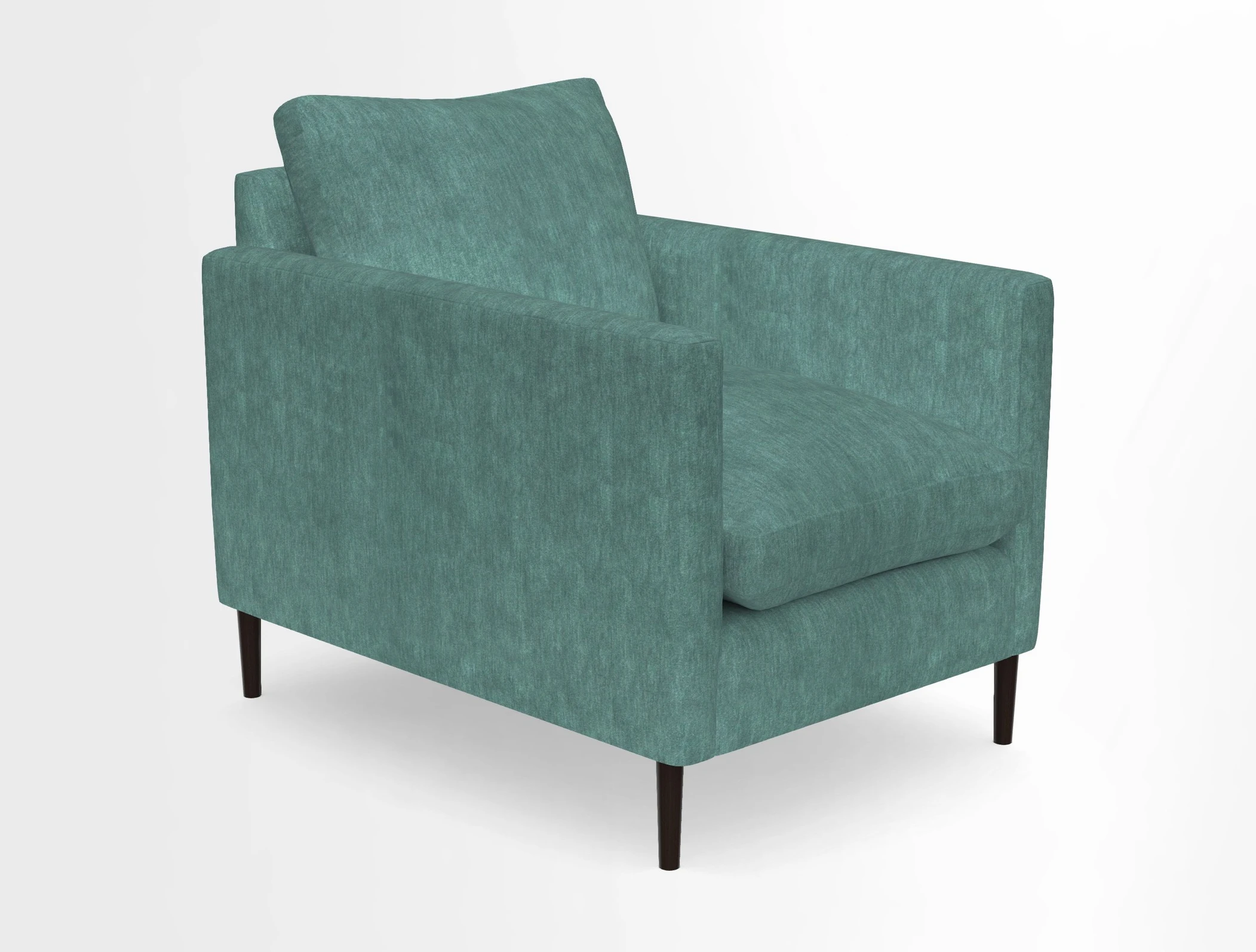 Heyshott Chair in Two Tone Plain Biscuit. Loose cover option available