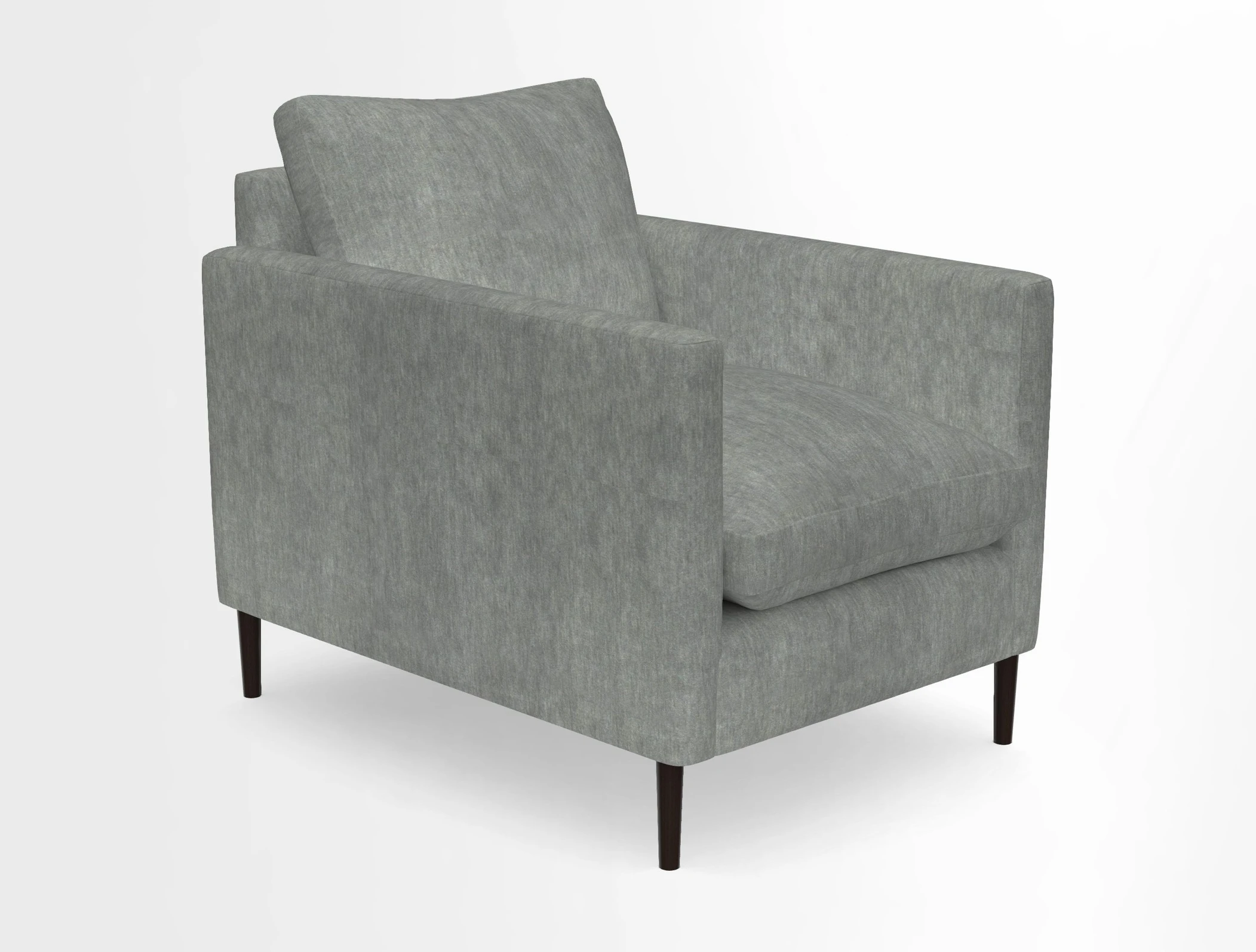 Heyshott Chair in Two Tone Plain Biscuit. Loose cover option available