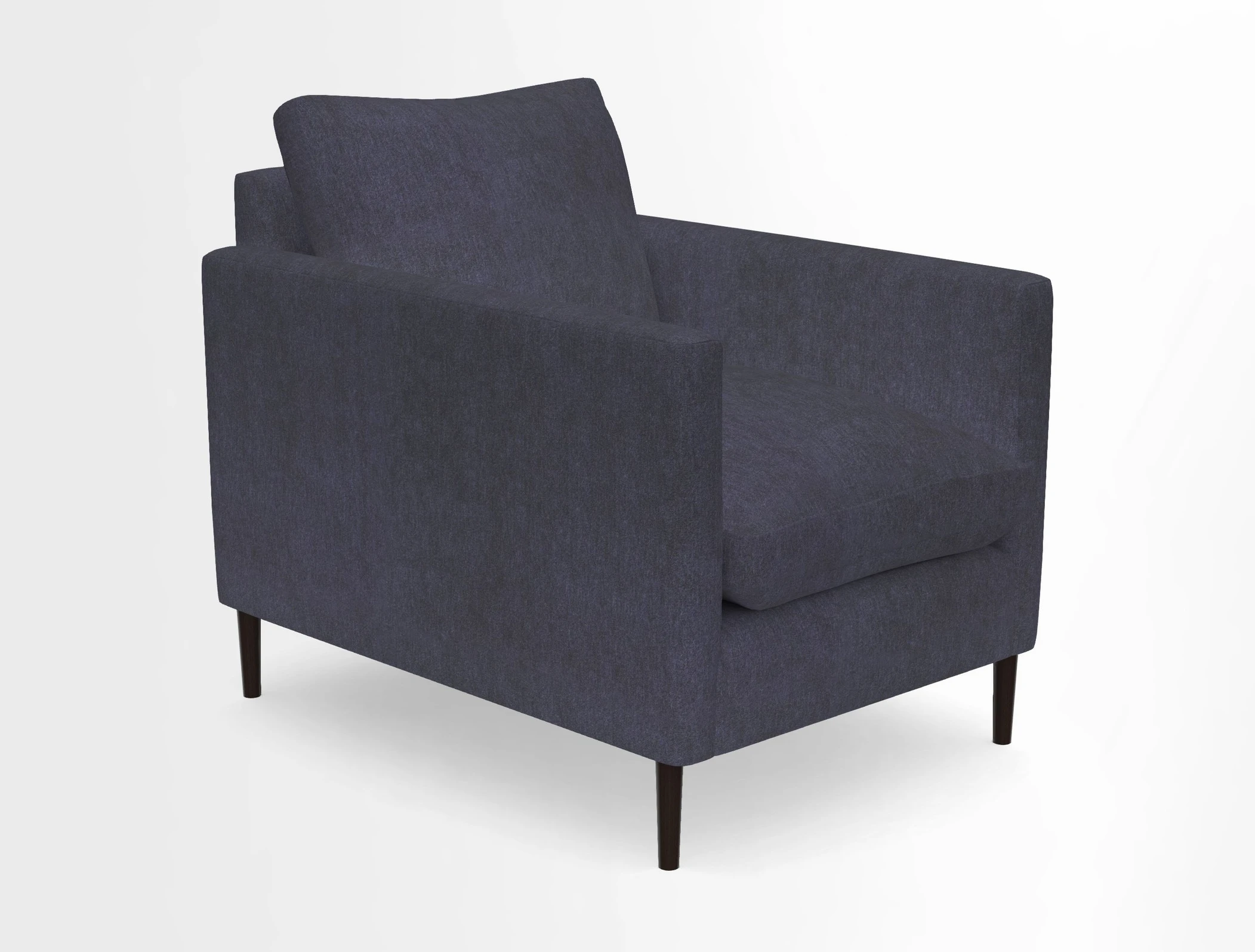 Heyshott Chair in Two Tone Plain Biscuit. Loose cover option available