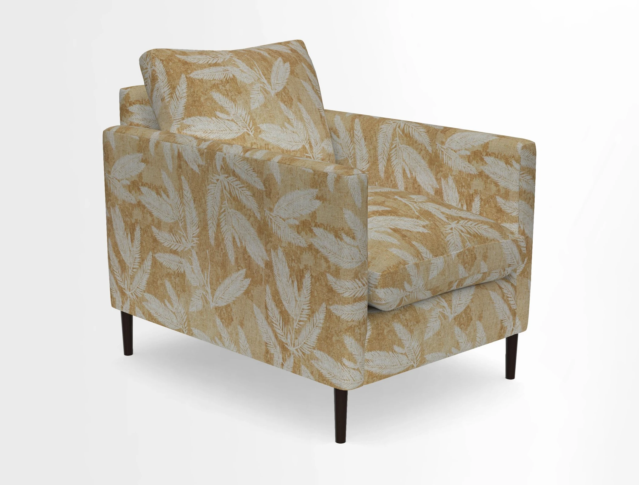 Heyshott Chair in Two Tone Plain Biscuit. Loose cover option available