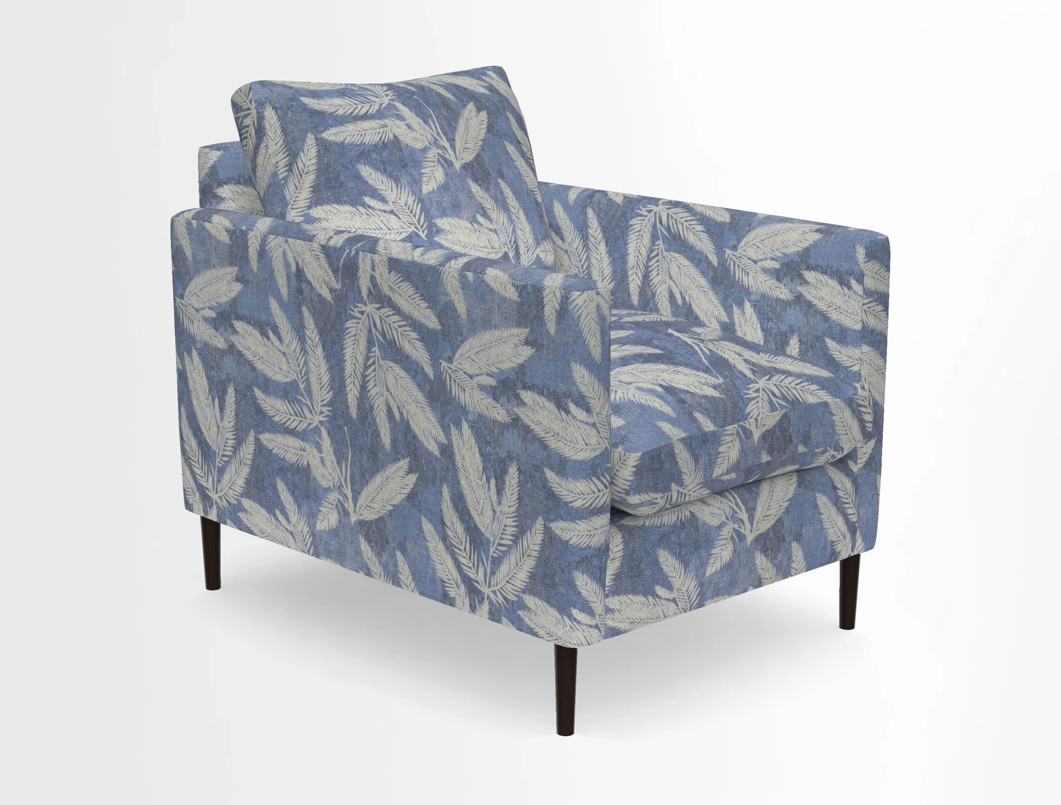 Heyshott Chair in Two Tone Plain Biscuit. Loose cover option available