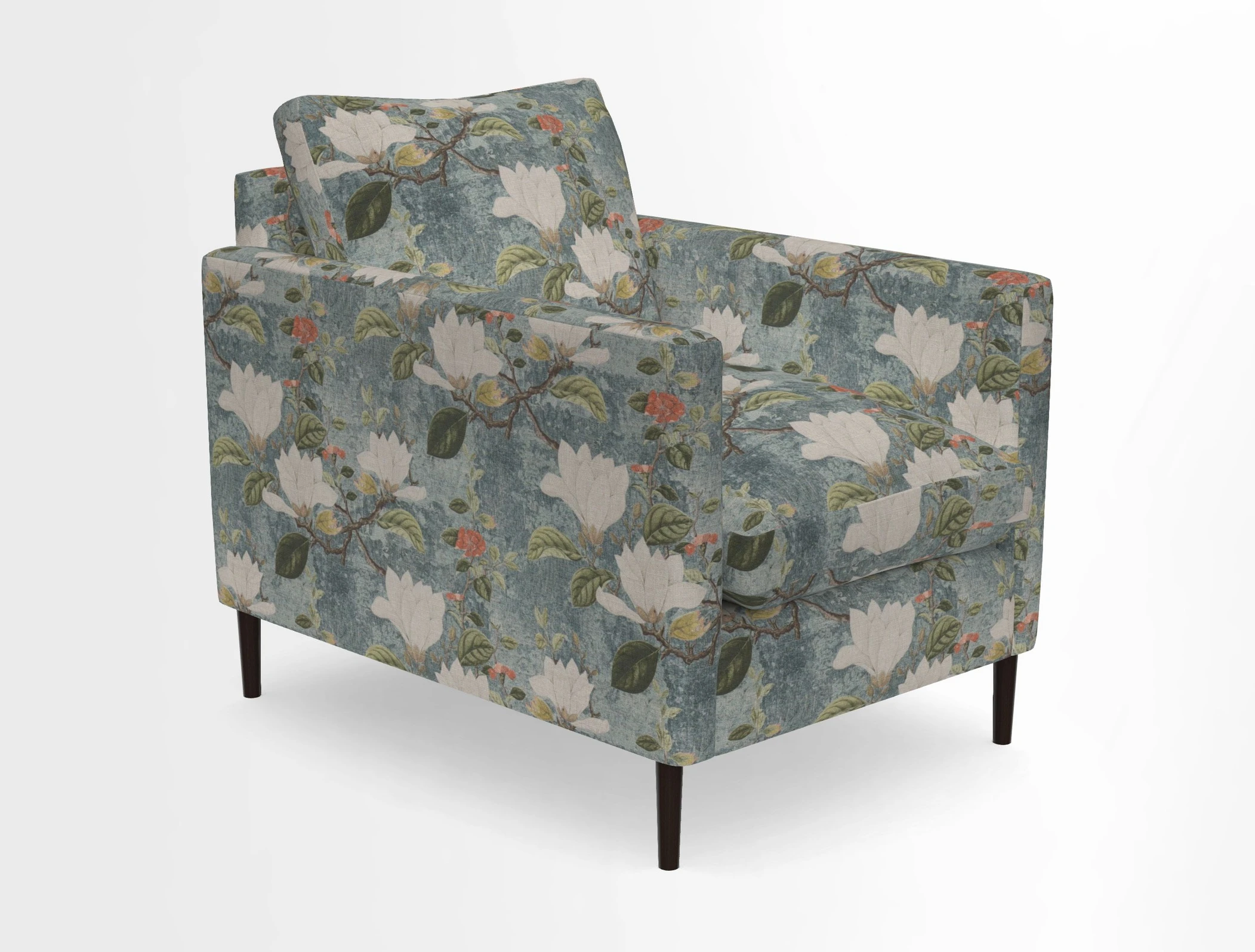 Heyshott Chair in Two Tone Plain Biscuit. Loose cover option available