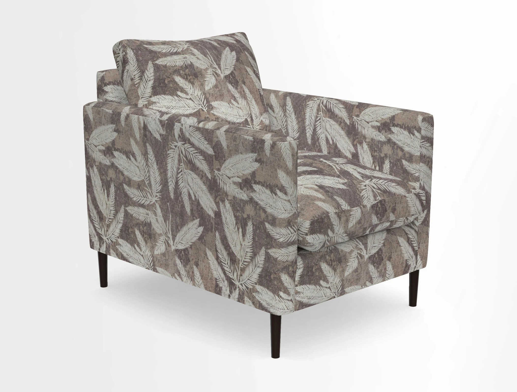 Heyshott Chair in Two Tone Plain Biscuit. Loose cover option available