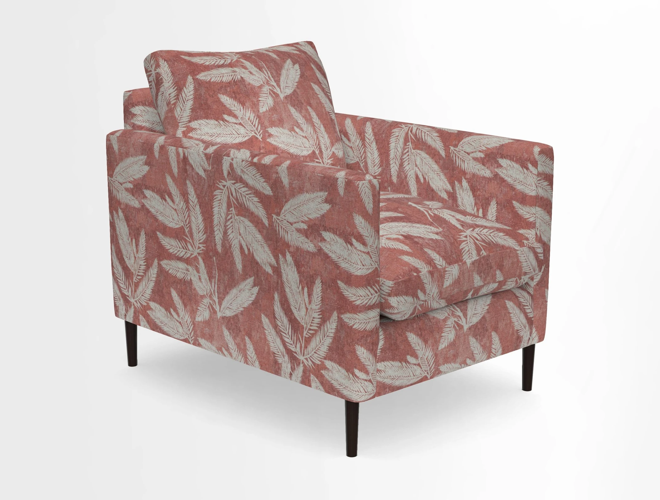 Heyshott Chair in Two Tone Plain Biscuit. Loose cover option available