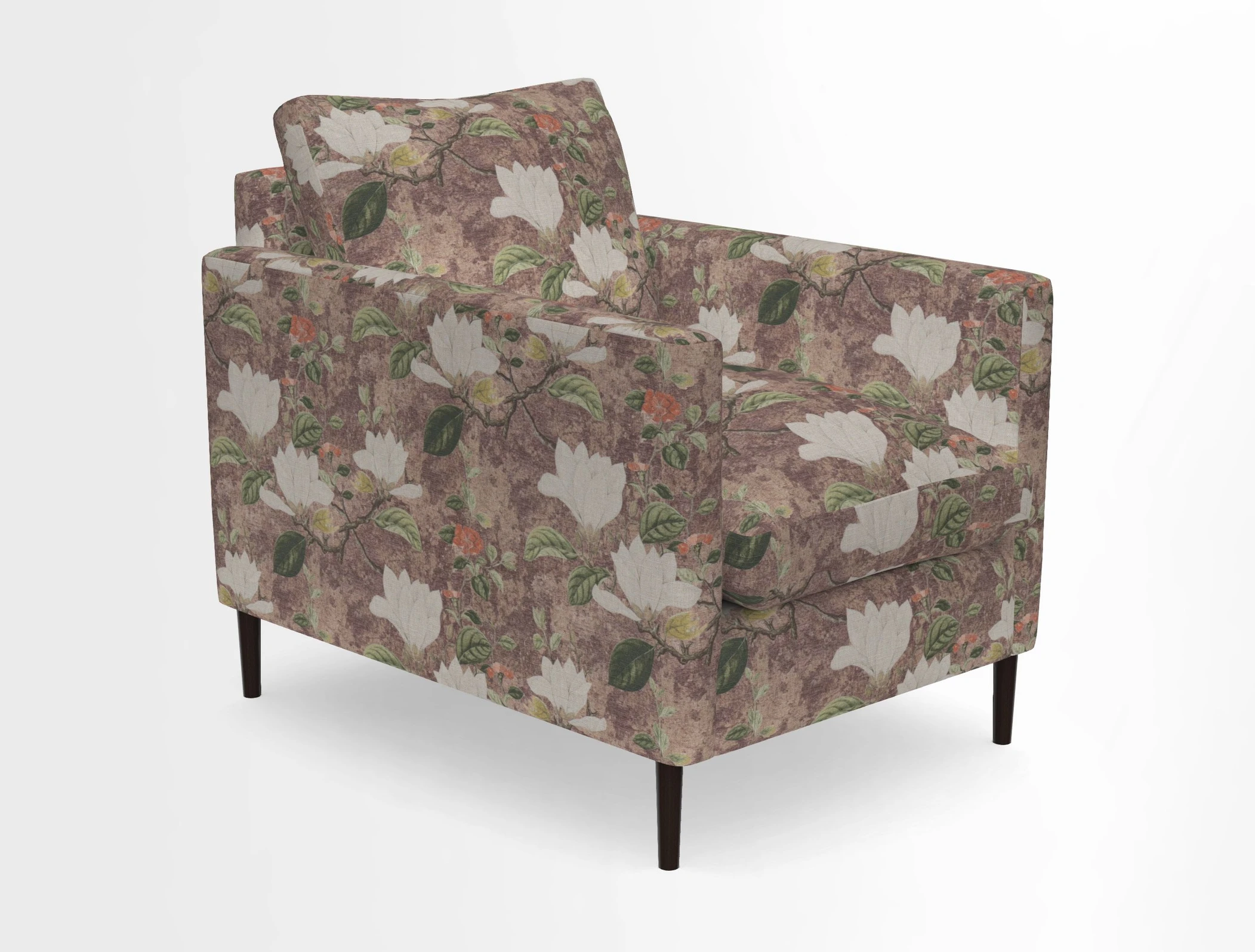 Heyshott Chair in Two Tone Plain Biscuit. Loose cover option available