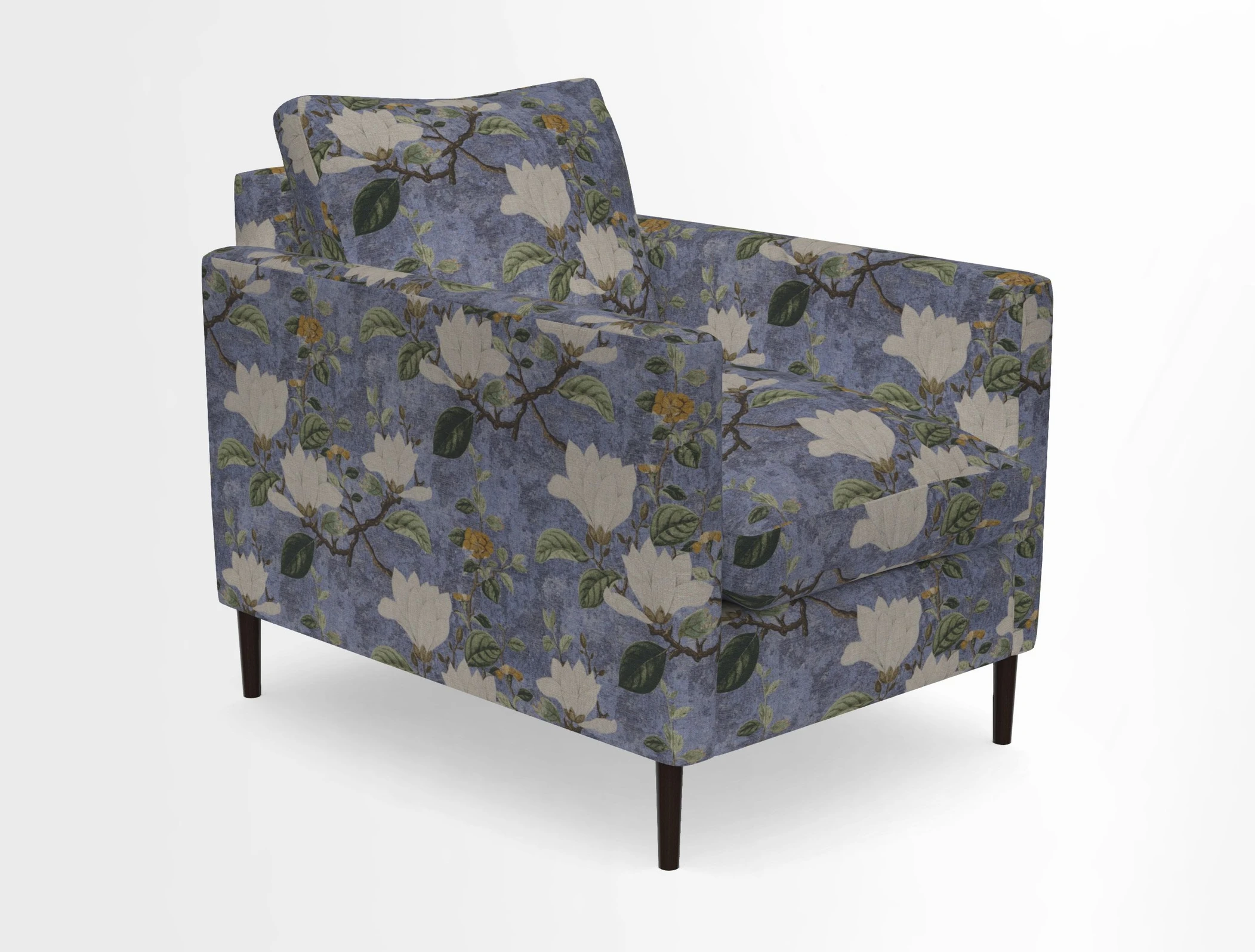 Heyshott Chair in Two Tone Plain Biscuit. Loose cover option available