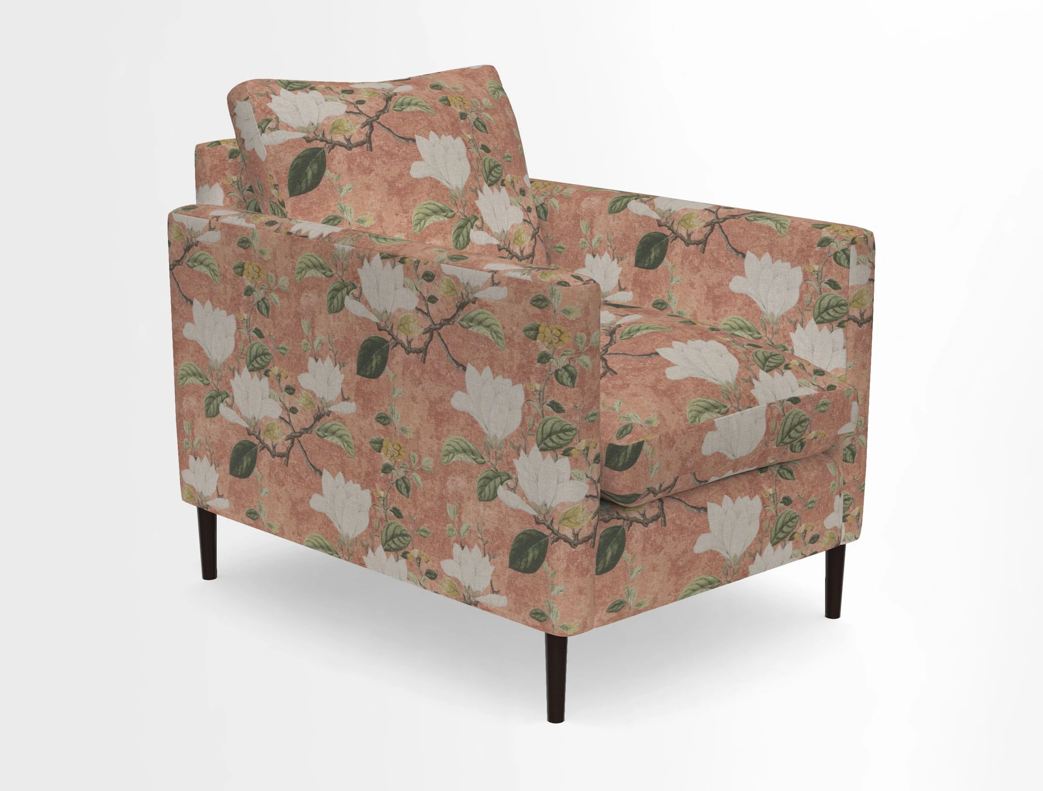 Heyshott Chair in Two Tone Plain Biscuit. Loose cover option available