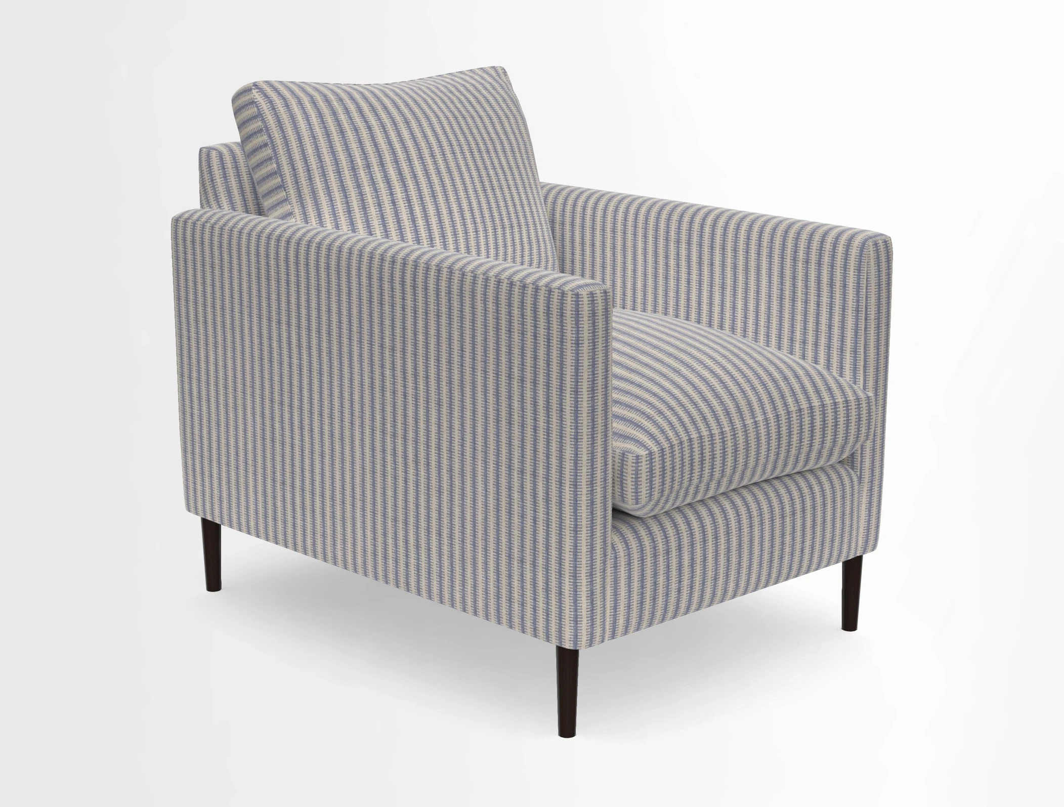 Heyshott Chair in Two Tone Plain Biscuit. Loose cover option available