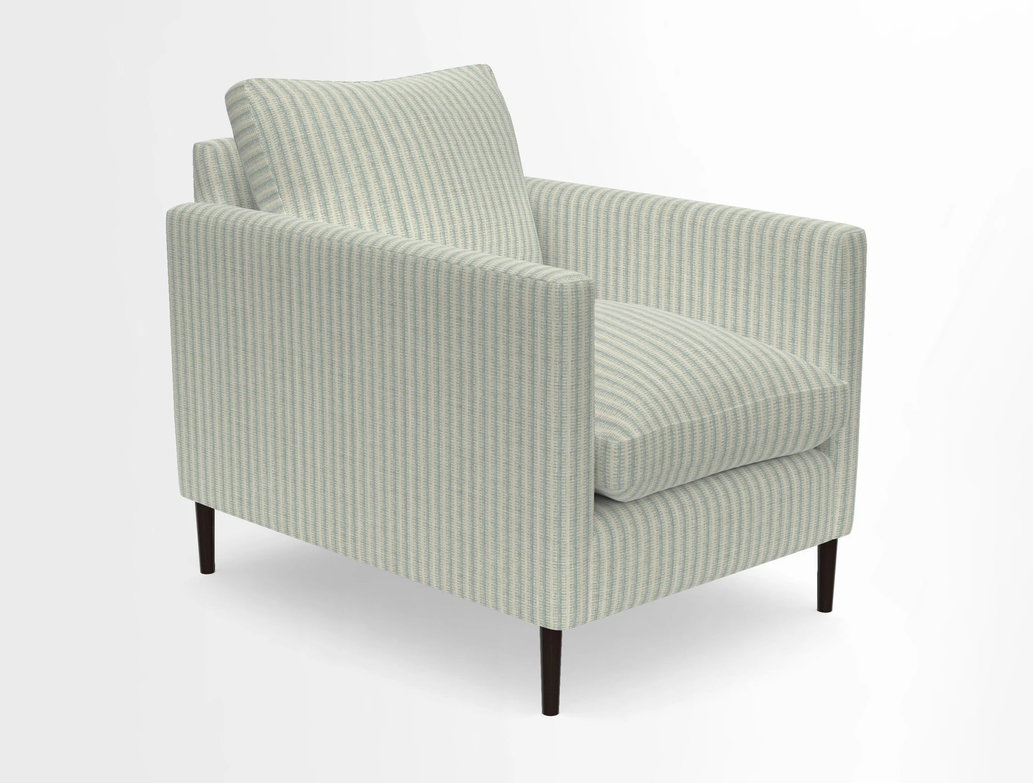 Heyshott Chair in Two Tone Plain Biscuit. Loose cover option available
