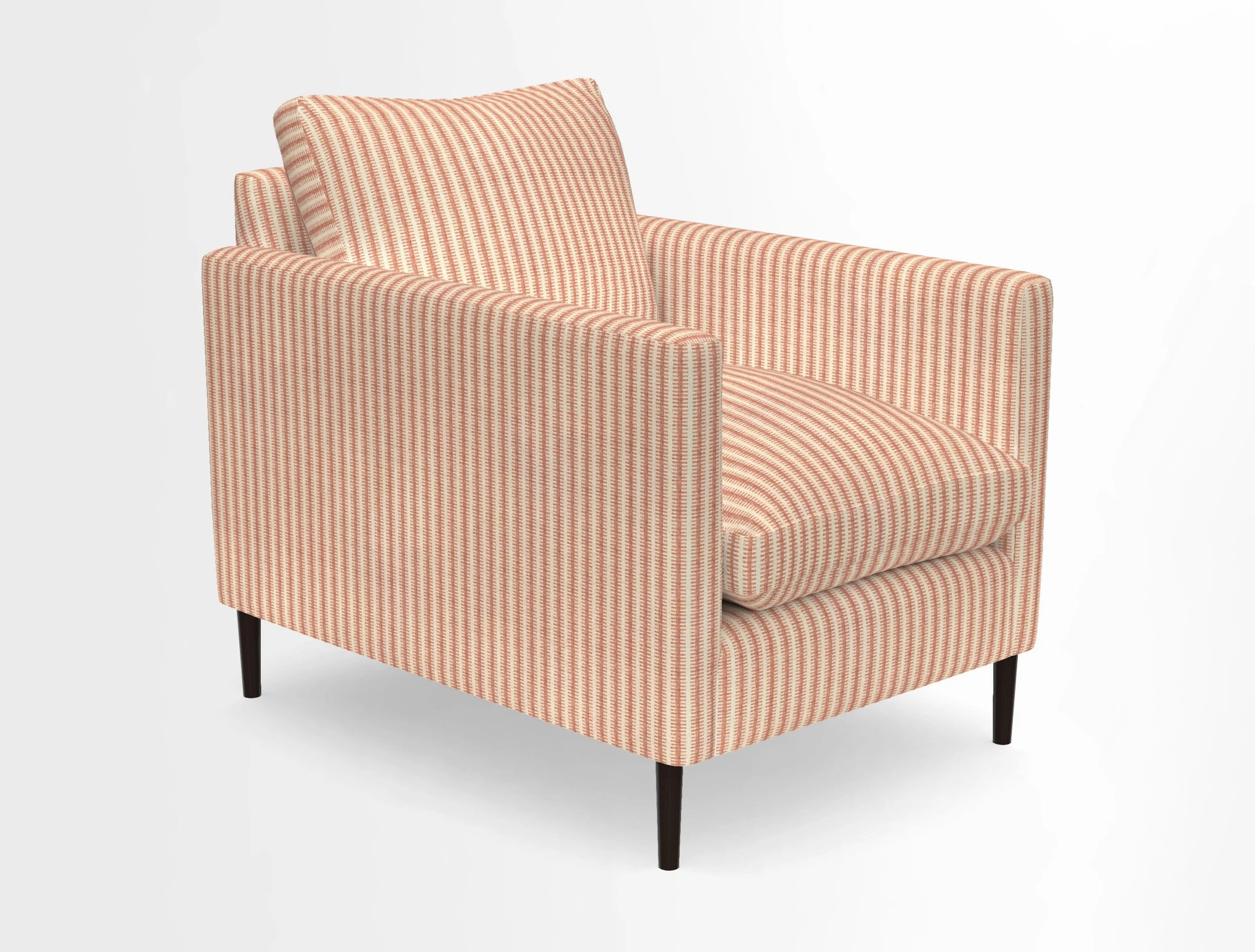 Heyshott Chair in Two Tone Plain Biscuit. Loose cover option available