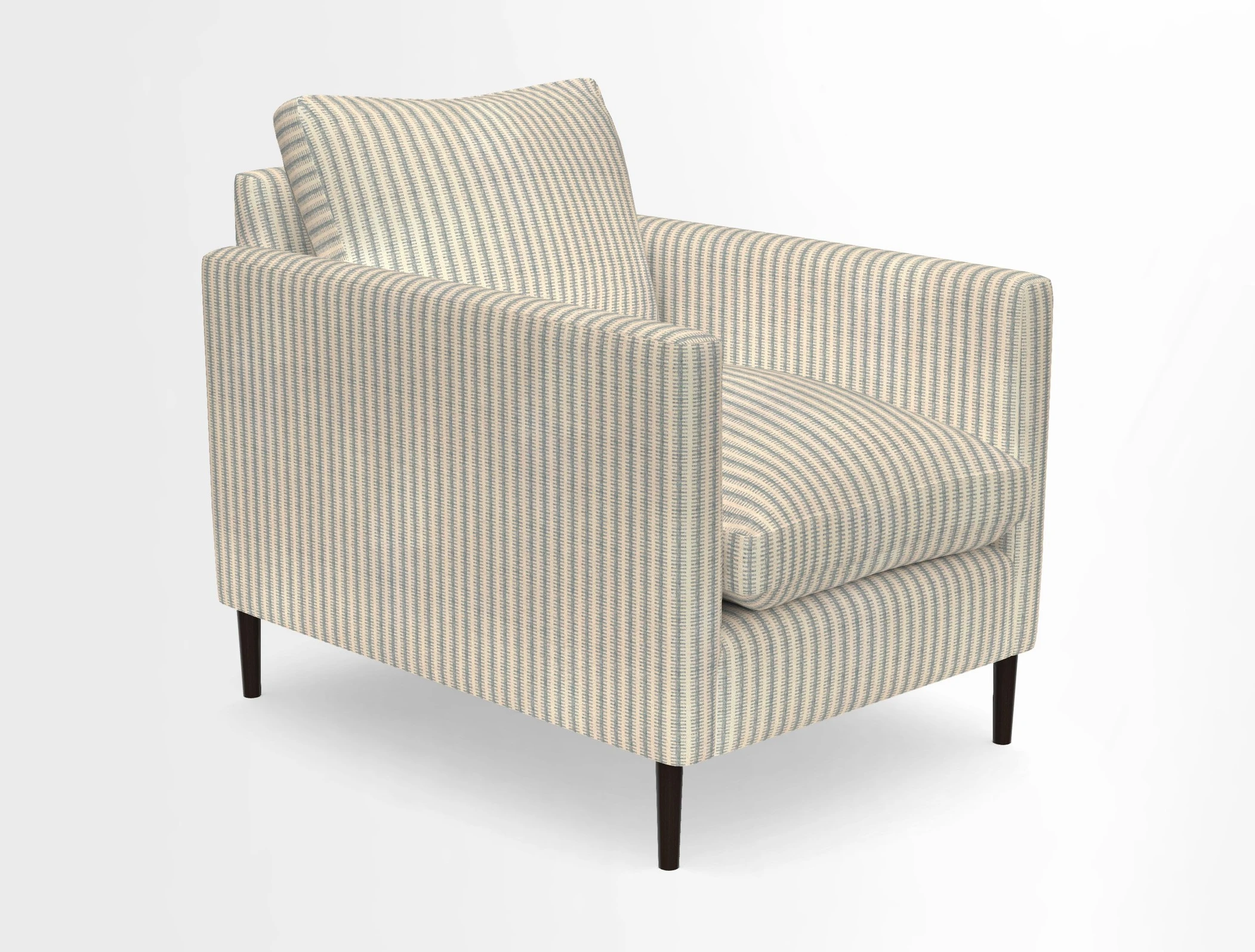 Heyshott Chair in Two Tone Plain Biscuit. Loose cover option available