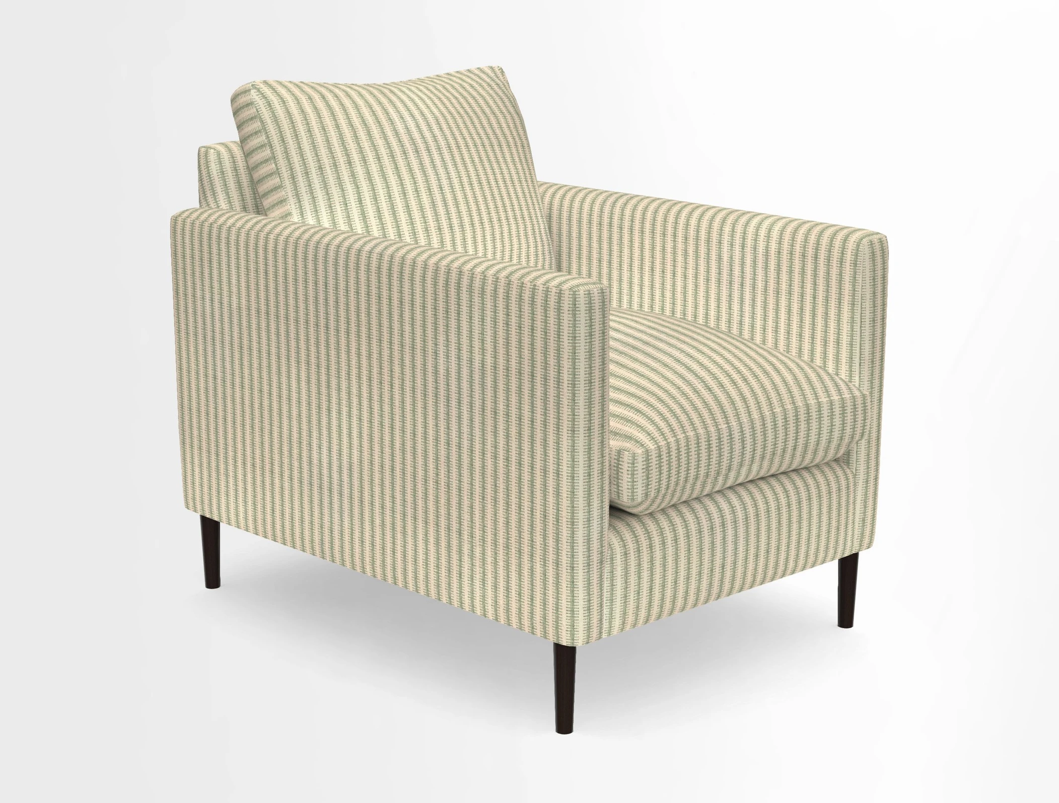 Heyshott Chair in Two Tone Plain Biscuit. Loose cover option available