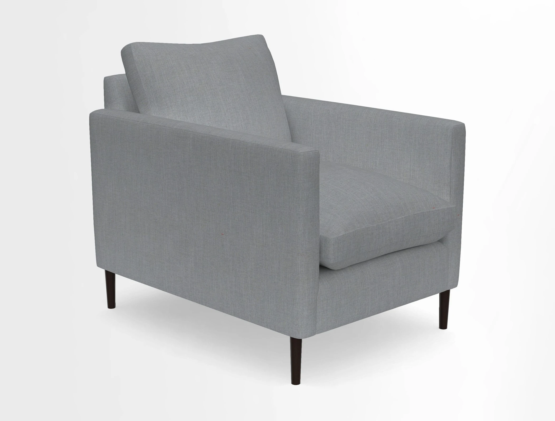 Heyshott Chair in Two Tone Plain Biscuit. Loose cover option available