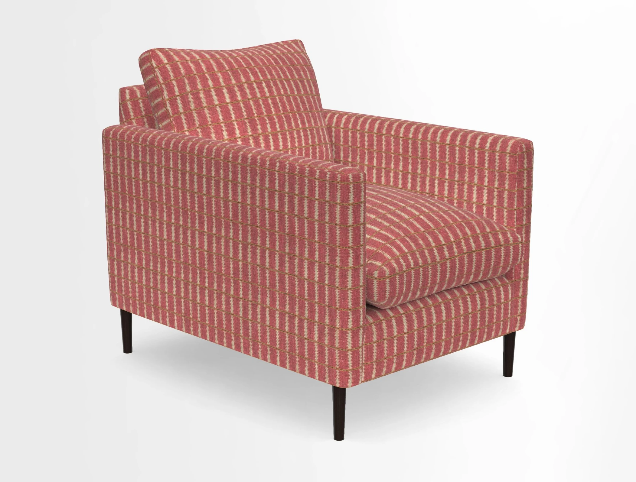 Heyshott Chair in Two Tone Plain Biscuit. Loose cover option available