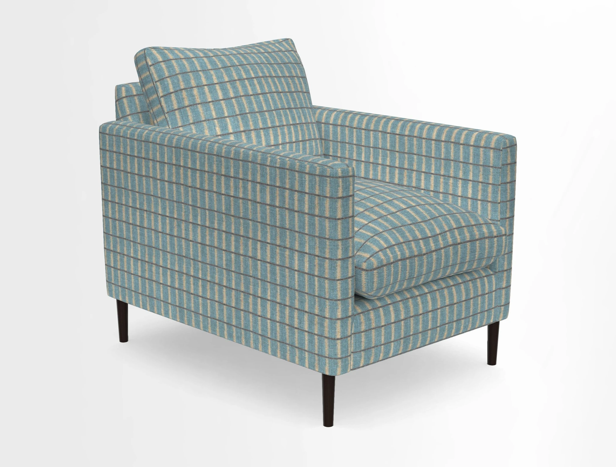 Heyshott Chair in Two Tone Plain Biscuit. Loose cover option available