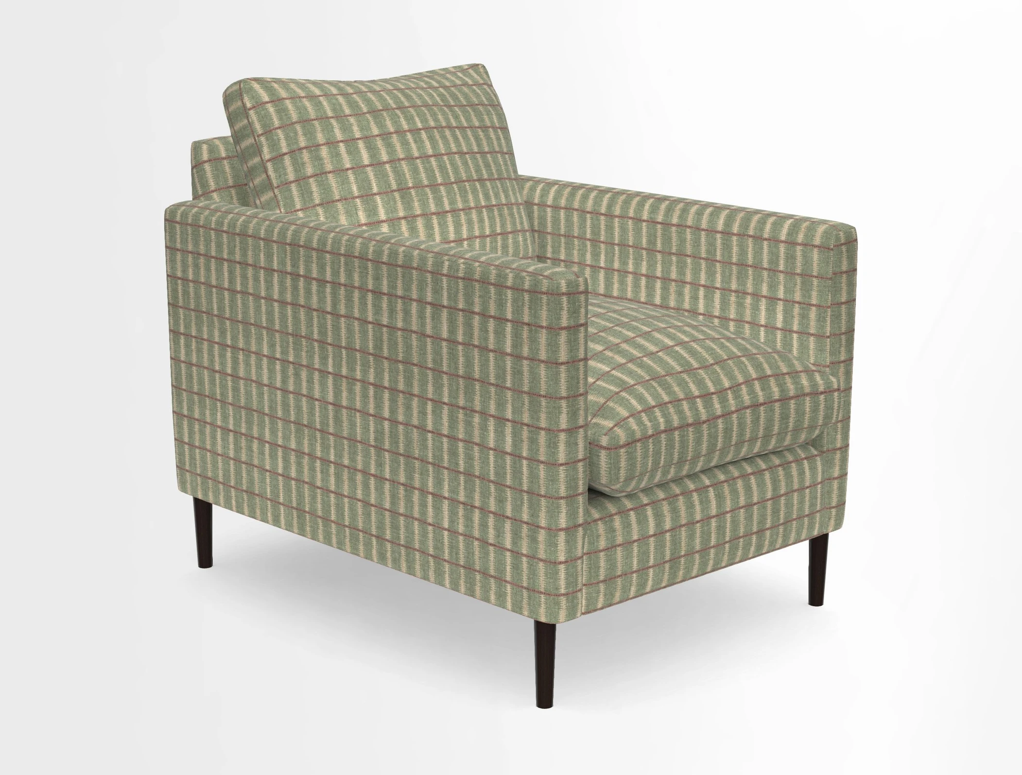 Heyshott Chair in Two Tone Plain Biscuit. Loose cover option available
