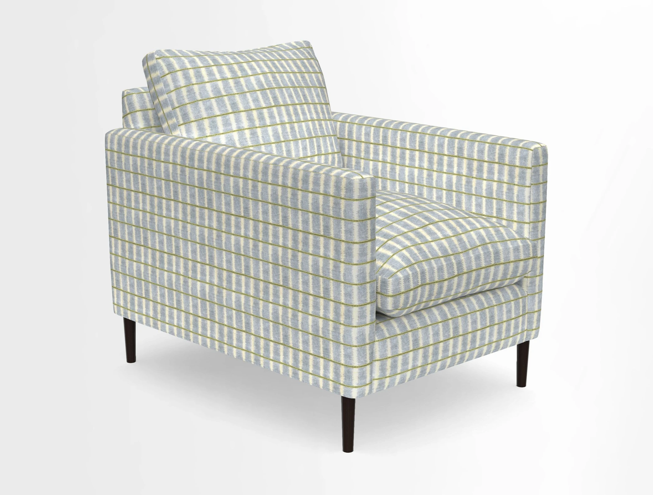 Heyshott Chair in Two Tone Plain Biscuit. Loose cover option available