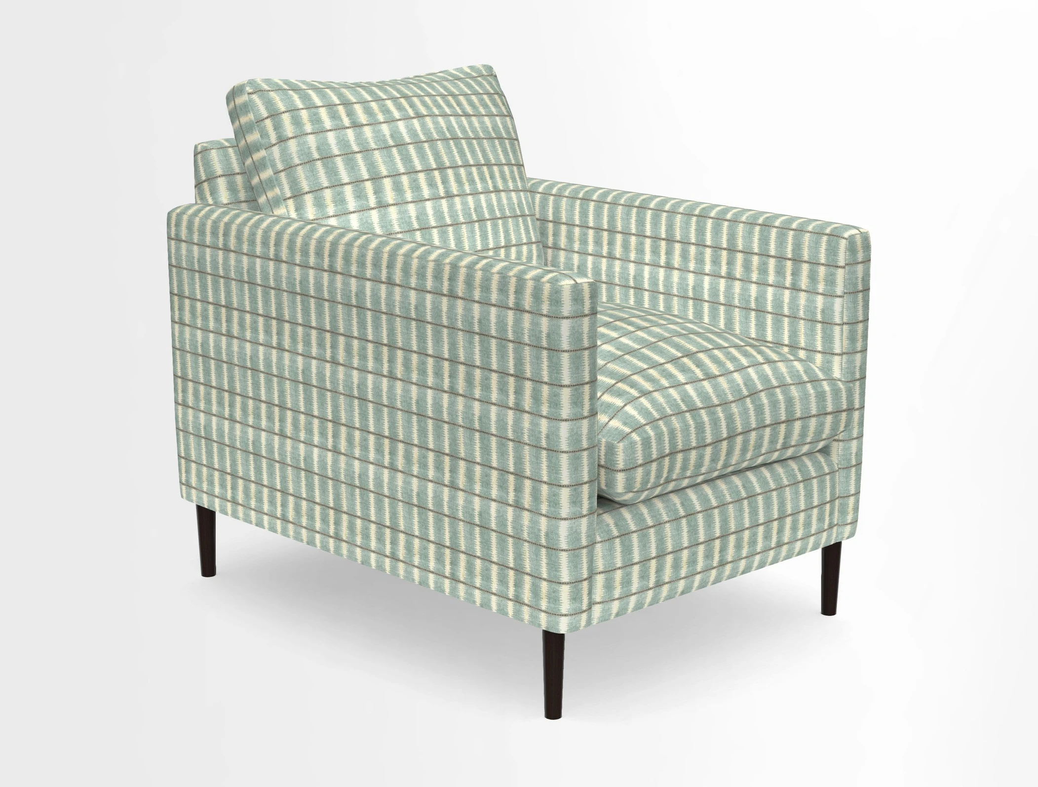 Heyshott Chair in Two Tone Plain Biscuit. Loose cover option available