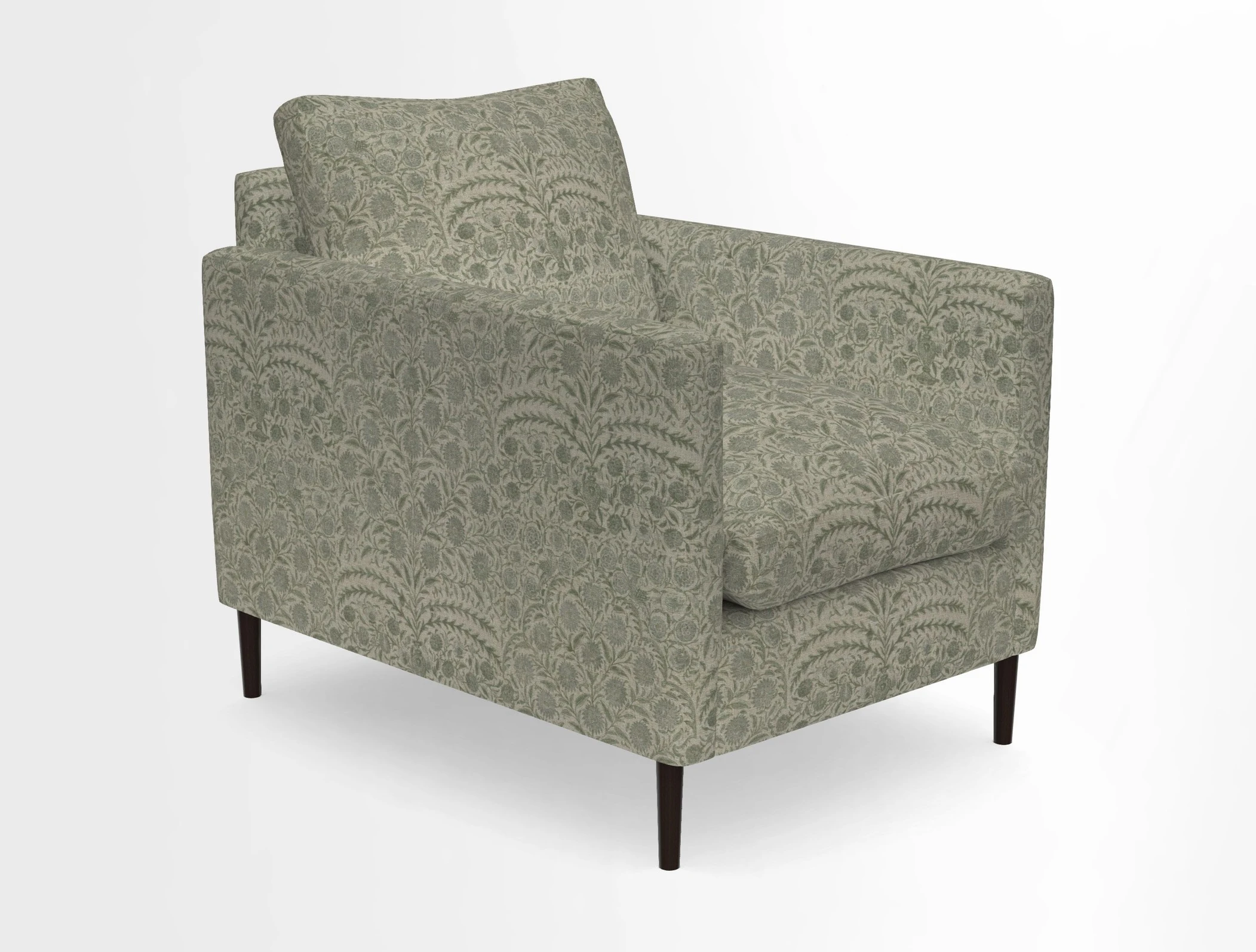 Heyshott Chair in Two Tone Plain Biscuit. Loose cover option available