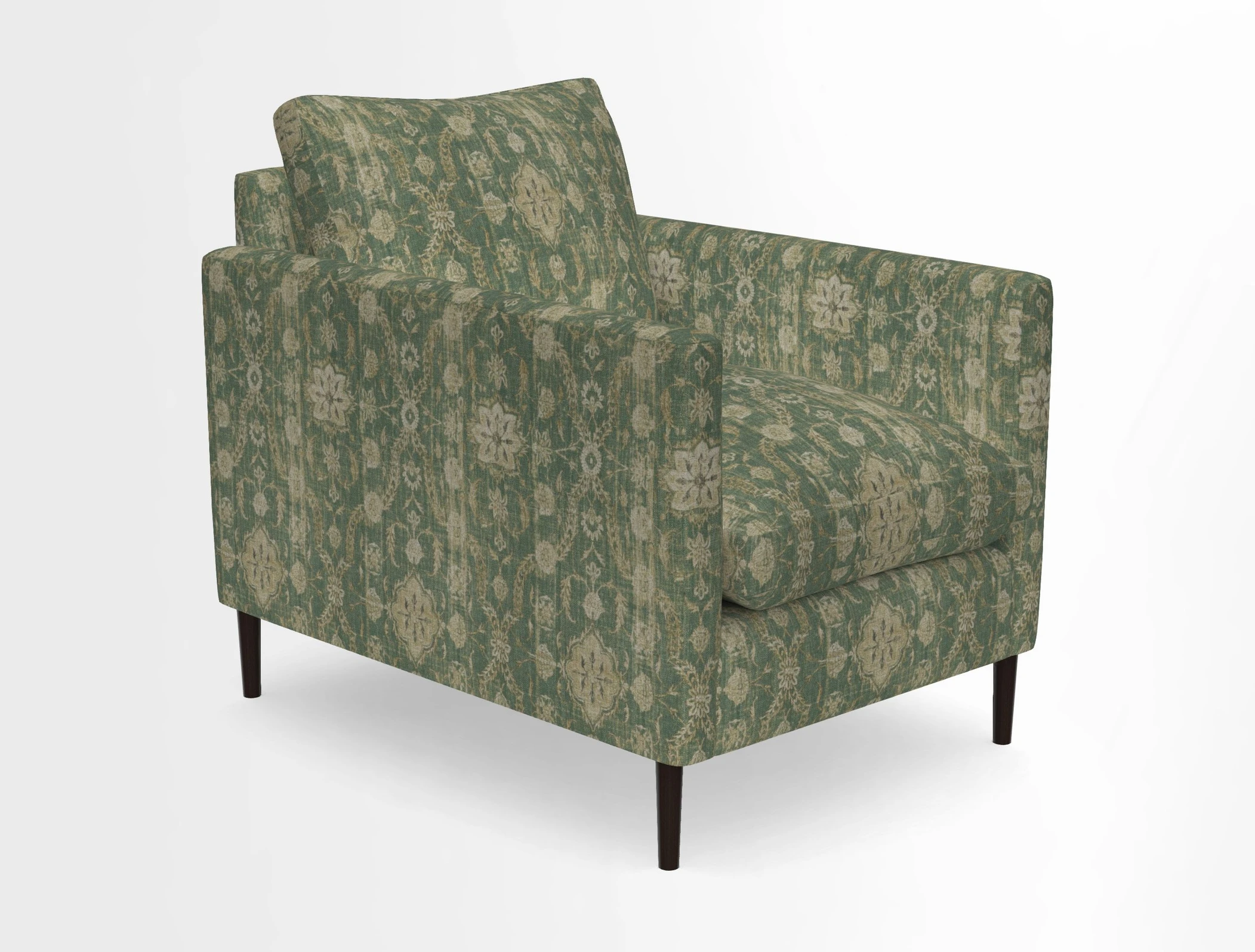Heyshott Chair in Two Tone Plain Biscuit. Loose cover option available