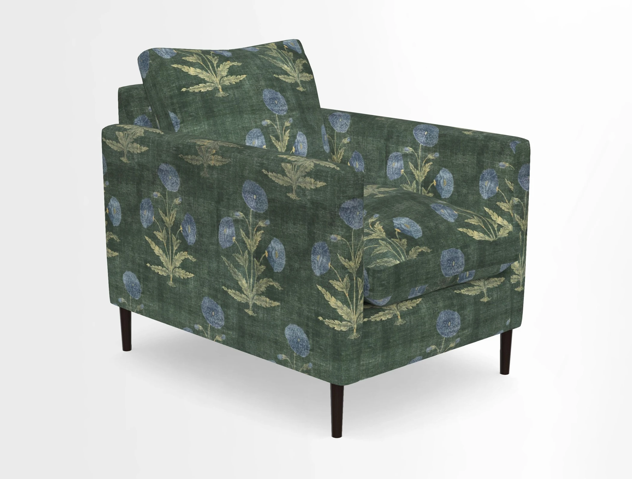 Heyshott Chair in Two Tone Plain Biscuit. Loose cover option available