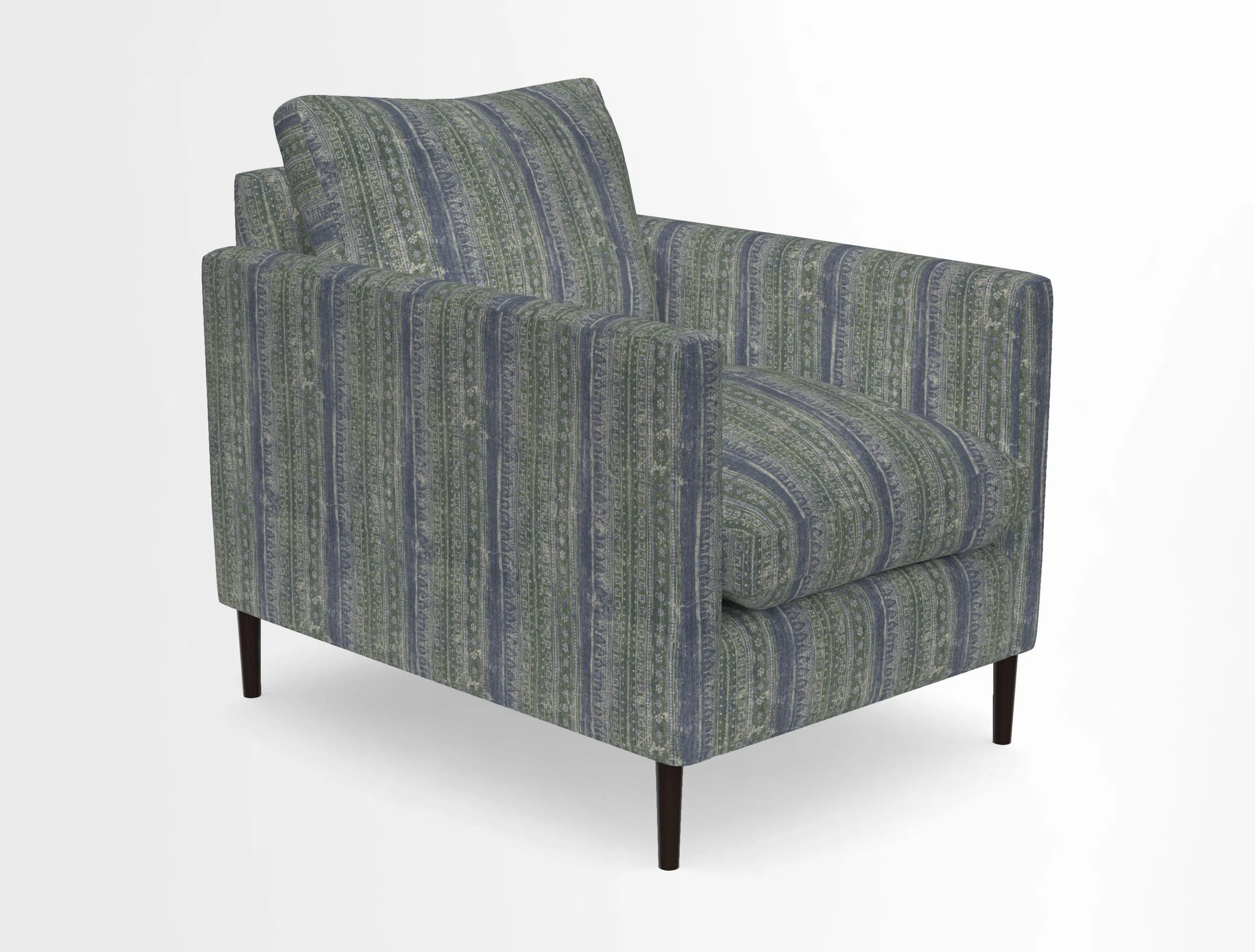 Heyshott Chair in Two Tone Plain Biscuit. Loose cover option available