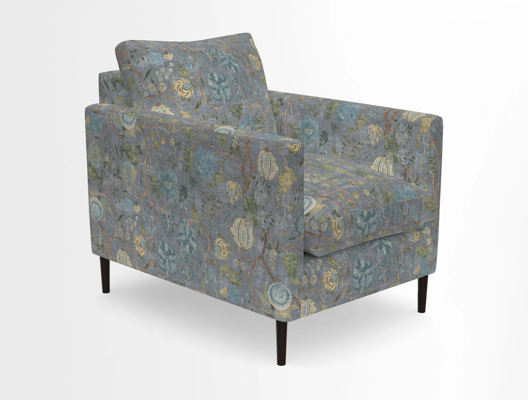 Heyshott Chair in Two Tone Plain Biscuit. Loose cover option available