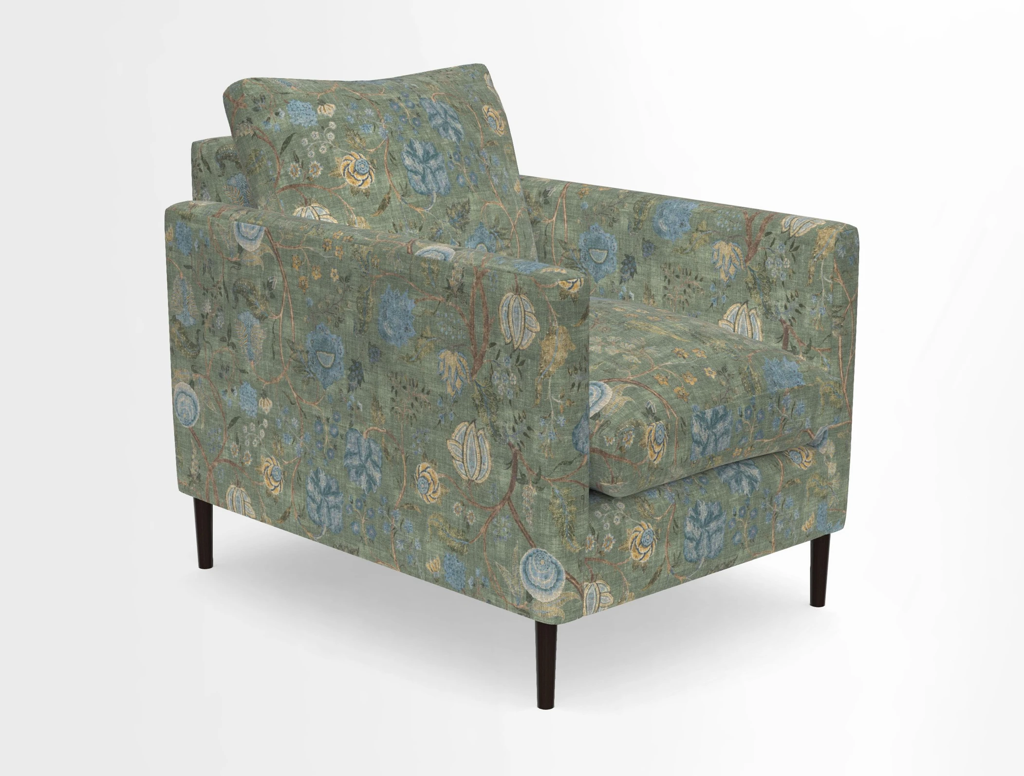 Heyshott Chair in Two Tone Plain Biscuit. Loose cover option available