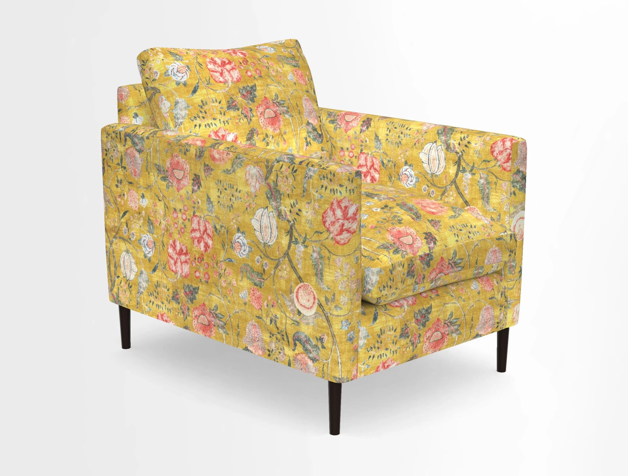 Heyshott Chair in Two Tone Plain Biscuit. Loose cover option available
