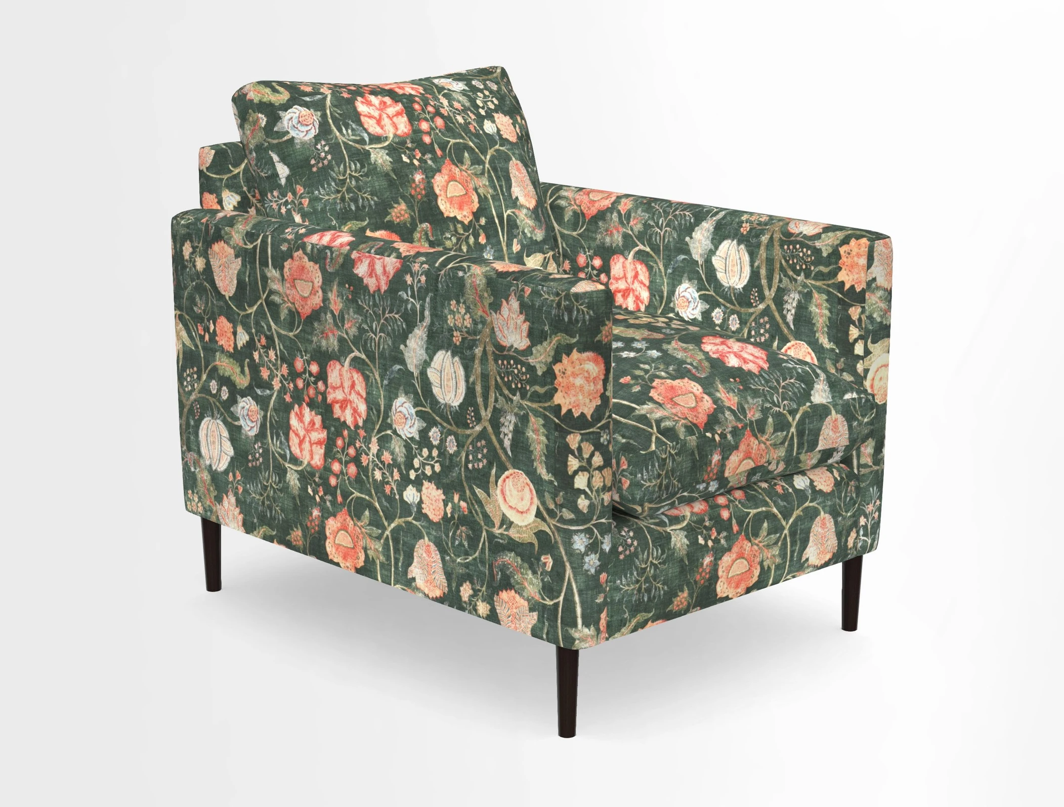 Heyshott Chair in Two Tone Plain Biscuit. Loose cover option available