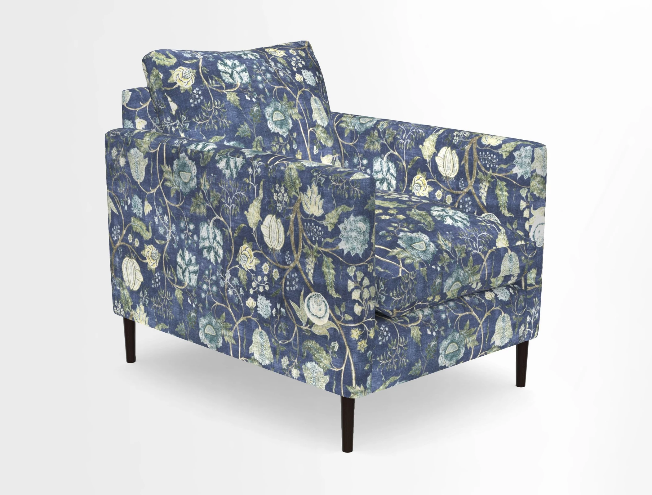 Heyshott Chair in Two Tone Plain Biscuit. Loose cover option available
