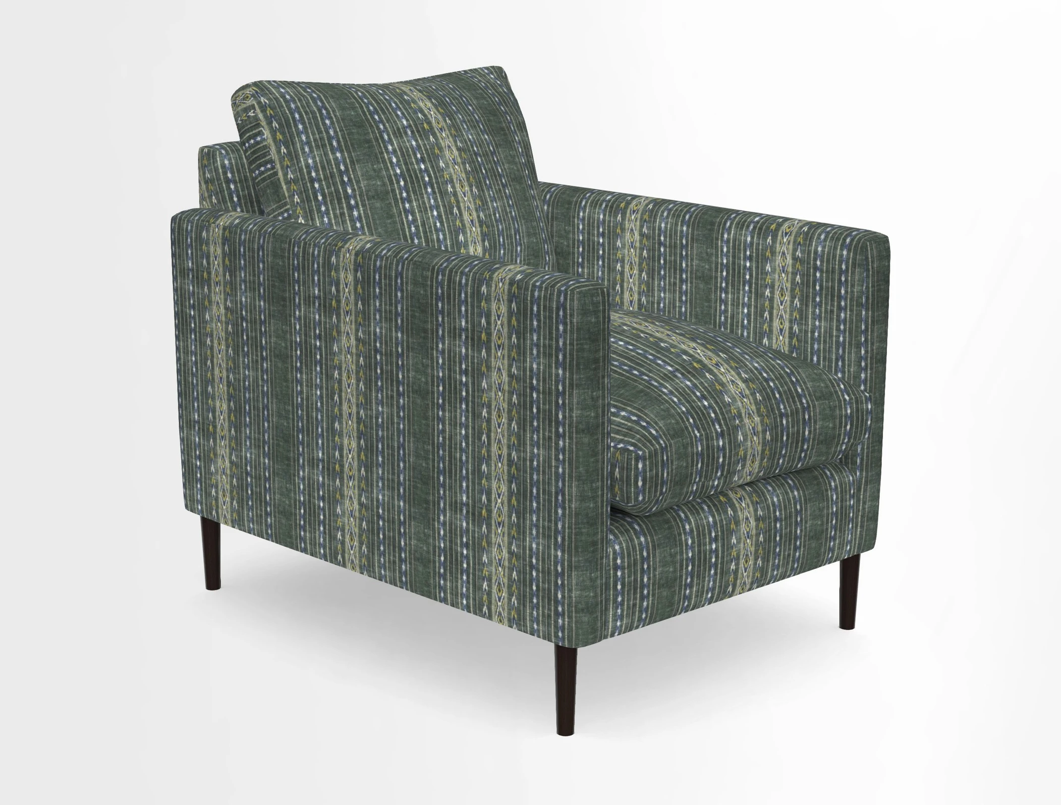 Heyshott Chair in Two Tone Plain Biscuit. Loose cover option available